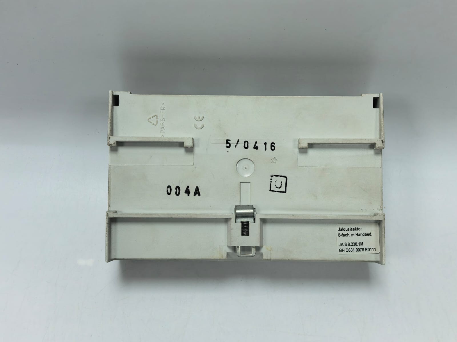 ABB FOLD-230 ABB JA/S 8.230.1M SHUTTER ACTUATOR MAN.,8 FOLD,230 VAC,MDRC 6
