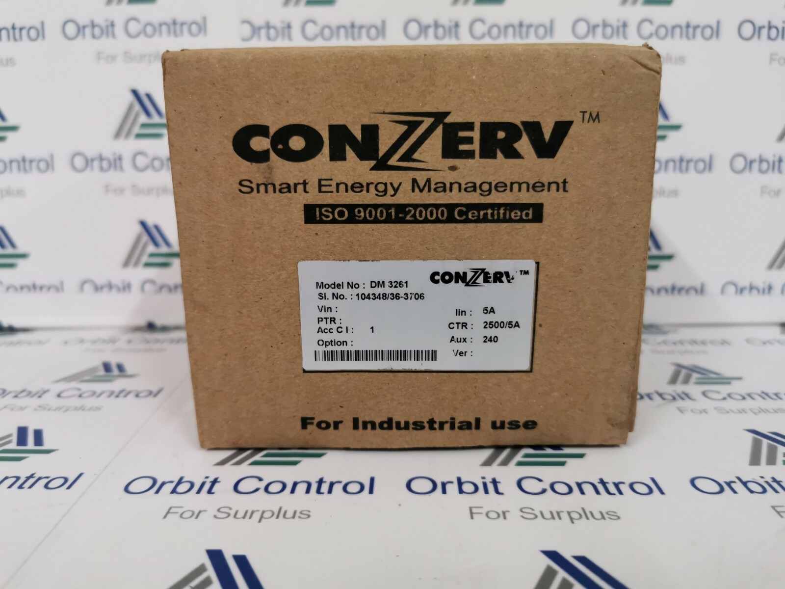 CONZERV DM-3261 CONZERV DM 3261/ 2500/5A Meter 5