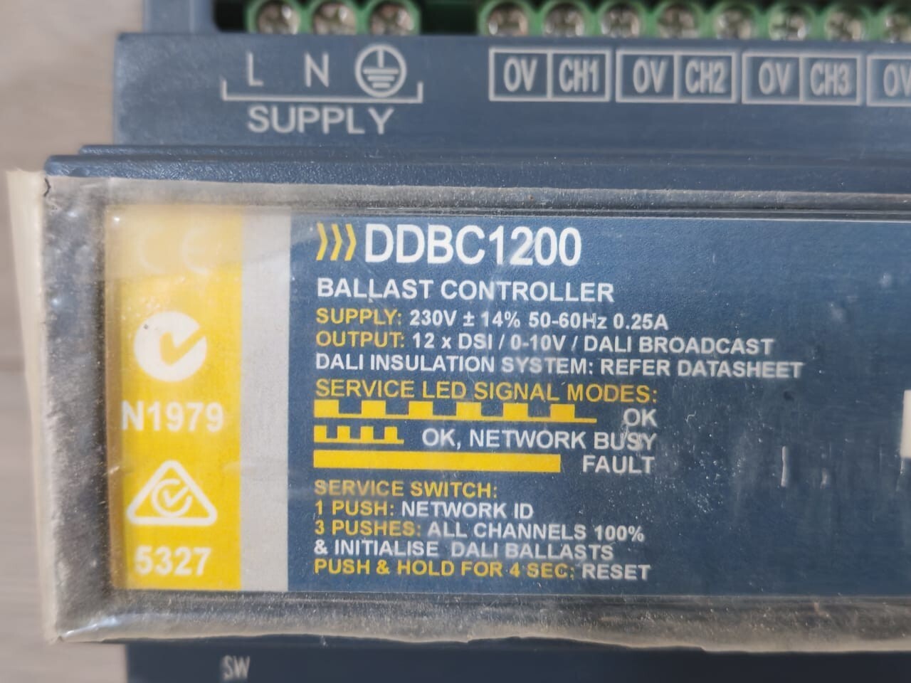 Philips DDBC1200 PHILIPS DYNALITE DDBC1200 BALLAST CONTROLLER 2
