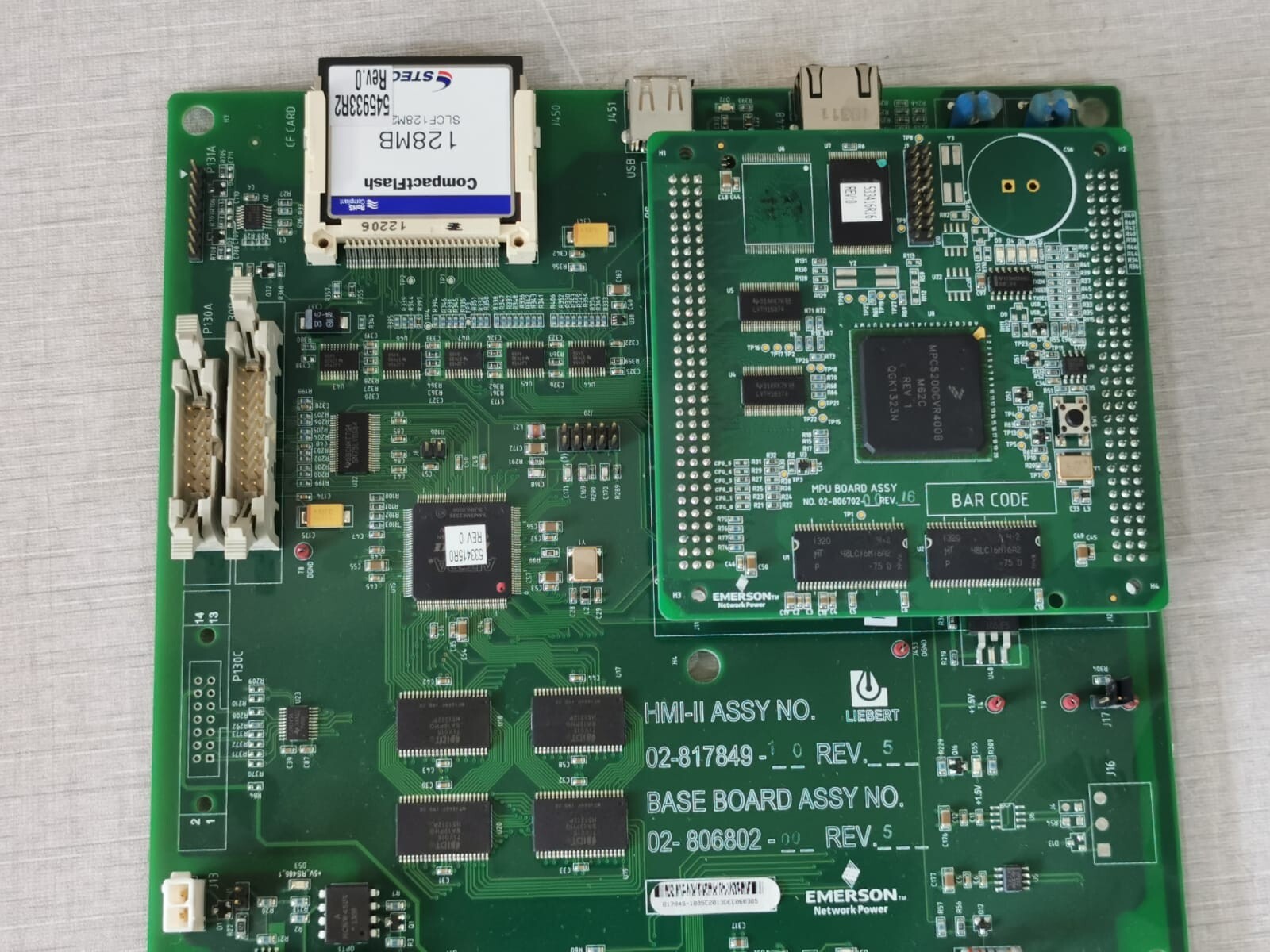 Emerson 12-806802-00 Emerson Liebert 12-806802-00, Assy No. 02-817849/02-806802 Mother Board 4