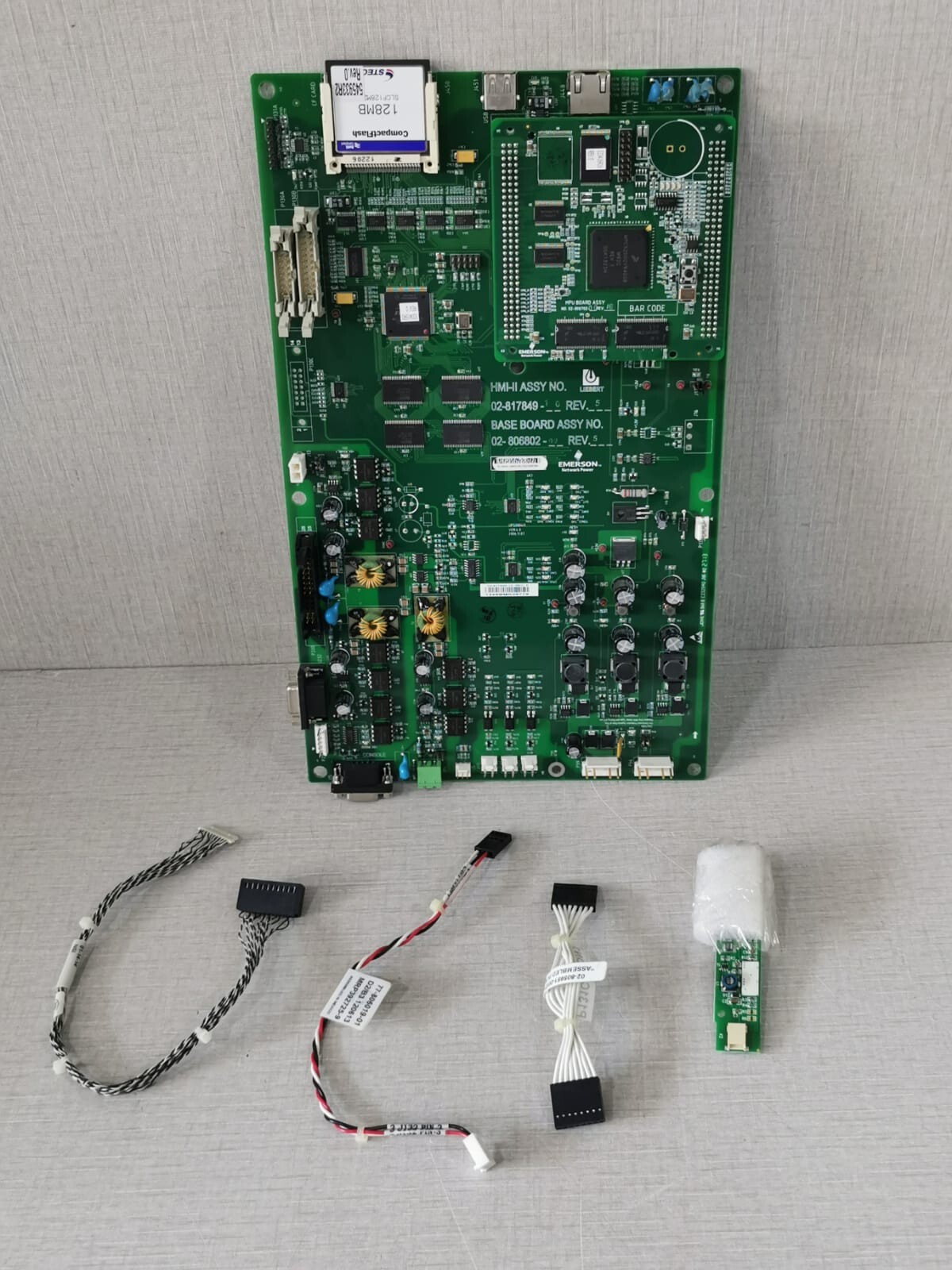 Emerson Liebert 12-806802-00, Assy No. 02-817849/02-806802 Mother Board