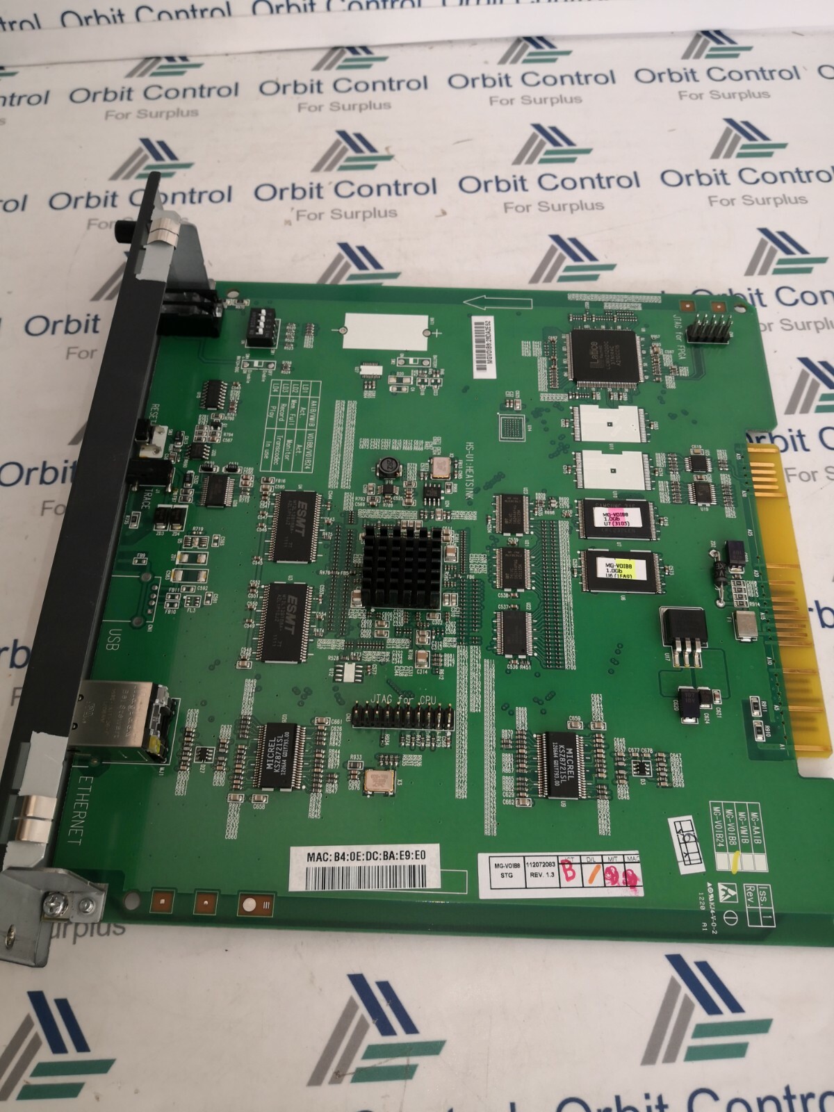 LG-ERICSSON TKSN9106301 LG-Ericsson MG-VOIB8.STG / 8 VOIP Interface Board TKSN9106301 9