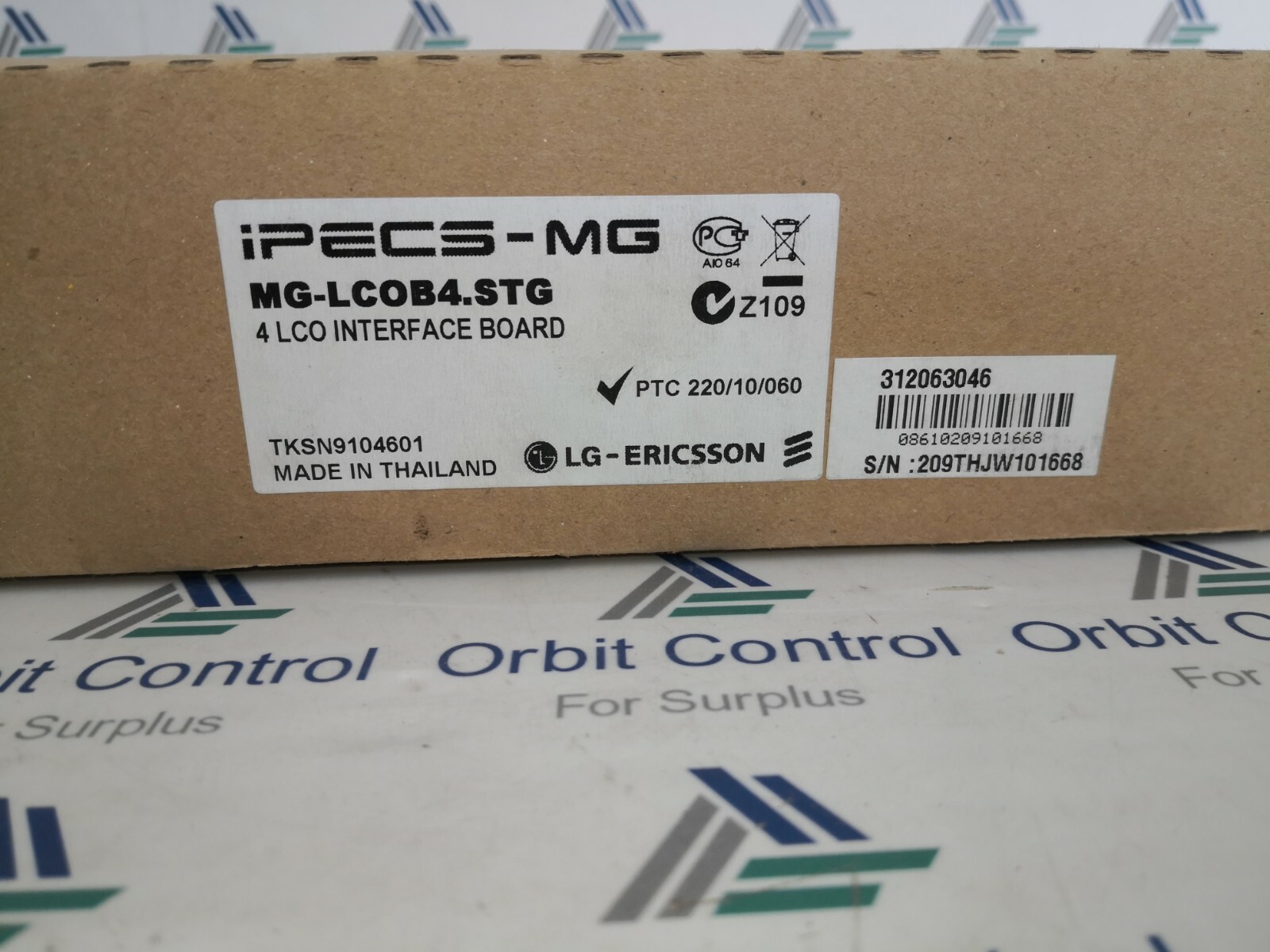 LG-ERICSSON TKSN9104601 LG-Ericsson MG-LCOB4.STG / 4 LCO Interface Board TKSN9104601 2