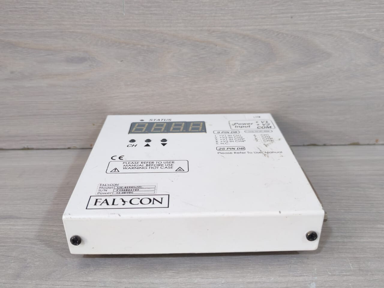 FALCON LIC-4256N FALCON LIC-4256N ( Mi ) LIGHT INTENSITY CONTROLLER 12/48 VDC / DB25pin 7