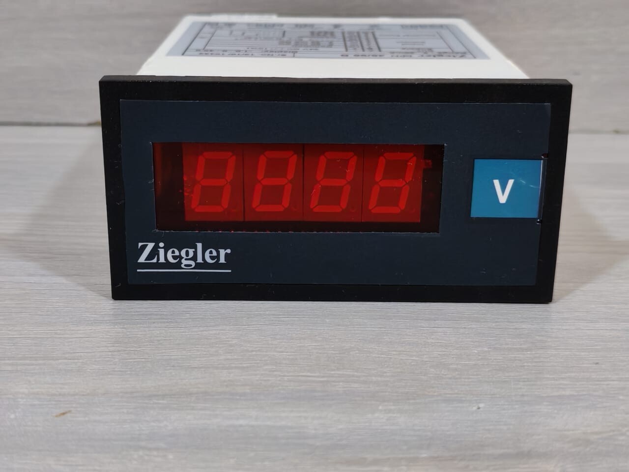 Digital DPM-48 Ziegler DPM 48/96B DIGITAL PANEL METER 24VDC 2