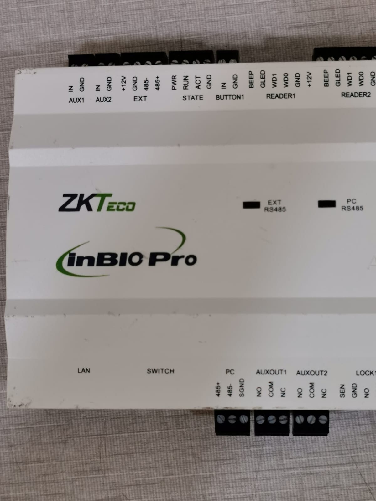 ZKTECO ZKTECO ZKTeco InBioPro Series Advanced Access Control 2