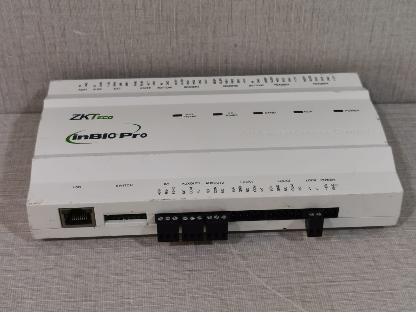 ZKTECO ZKTECO ZKTeco InBioPro Series Advanced Access Control 4