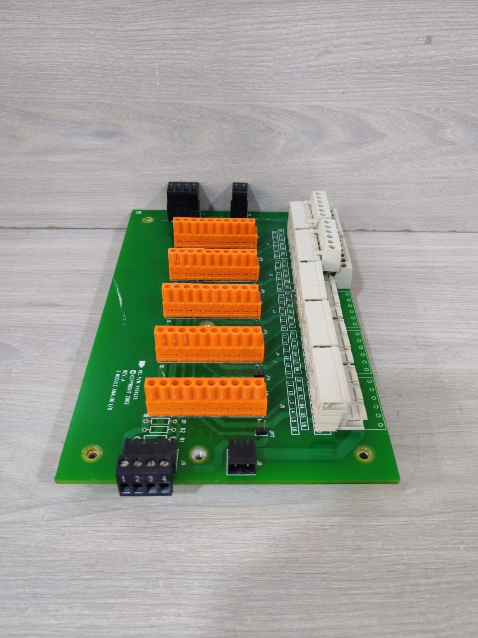 UNKNOWN YY64279 YY64279 Printed Circuit Board 5 Module Analog I/O Rev. A 6