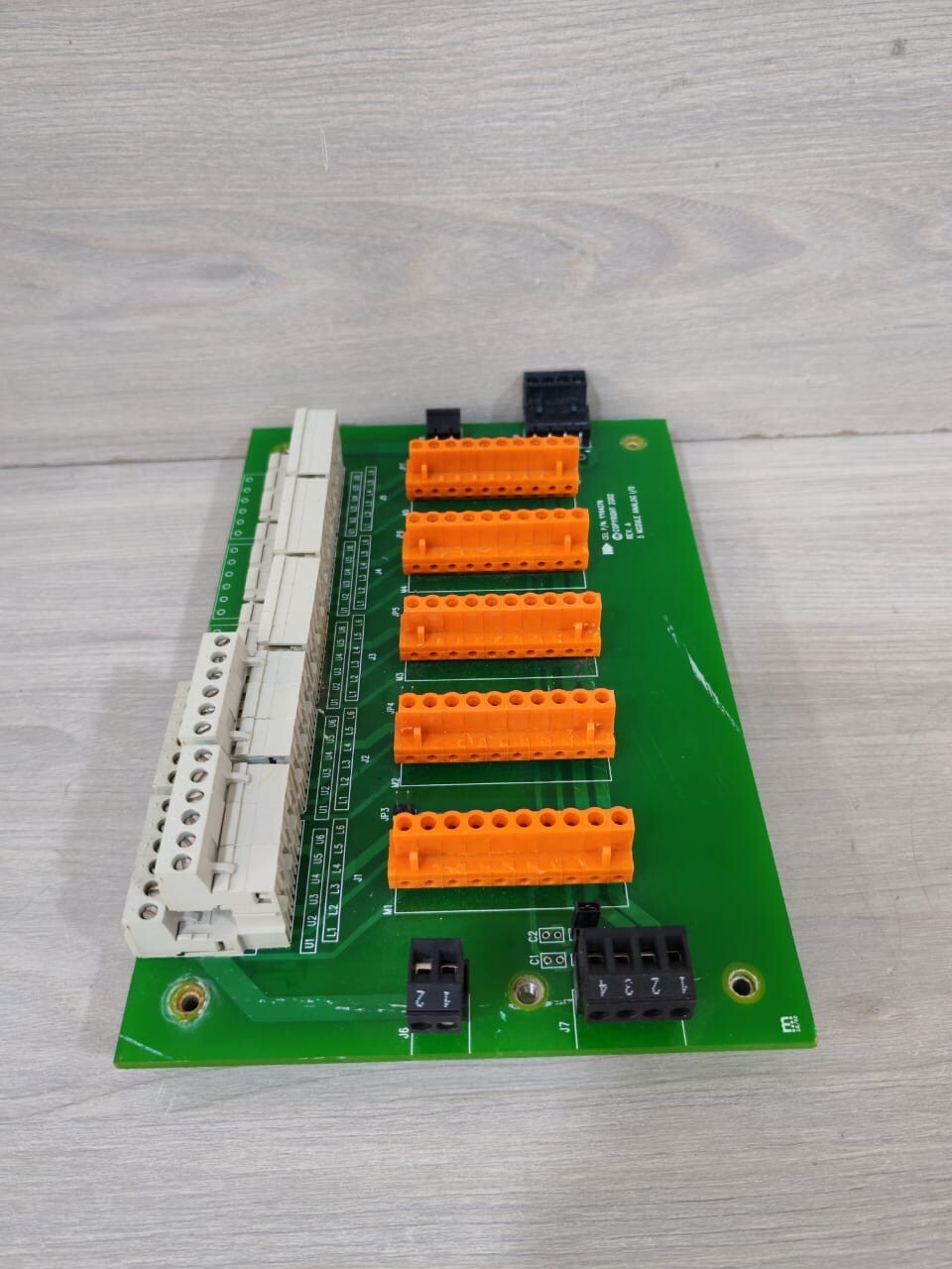 UNKNOWN YY64279 YY64279 Printed Circuit Board 5 Module Analog I/O Rev. A 7