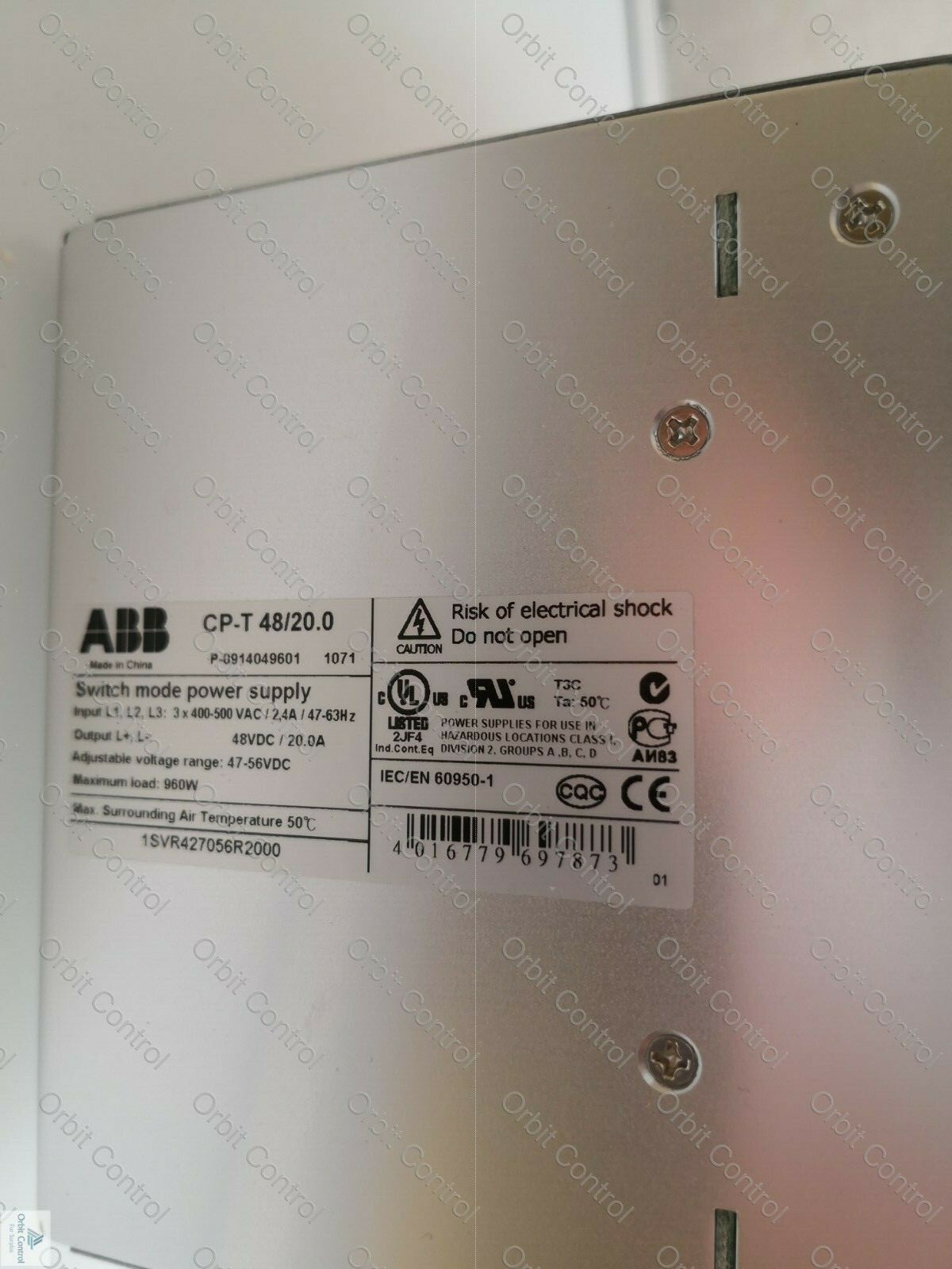 ABB CP-T ABB 1SVR427056R2000, CP-T 48/20.0 Switch mode Power Supply 2