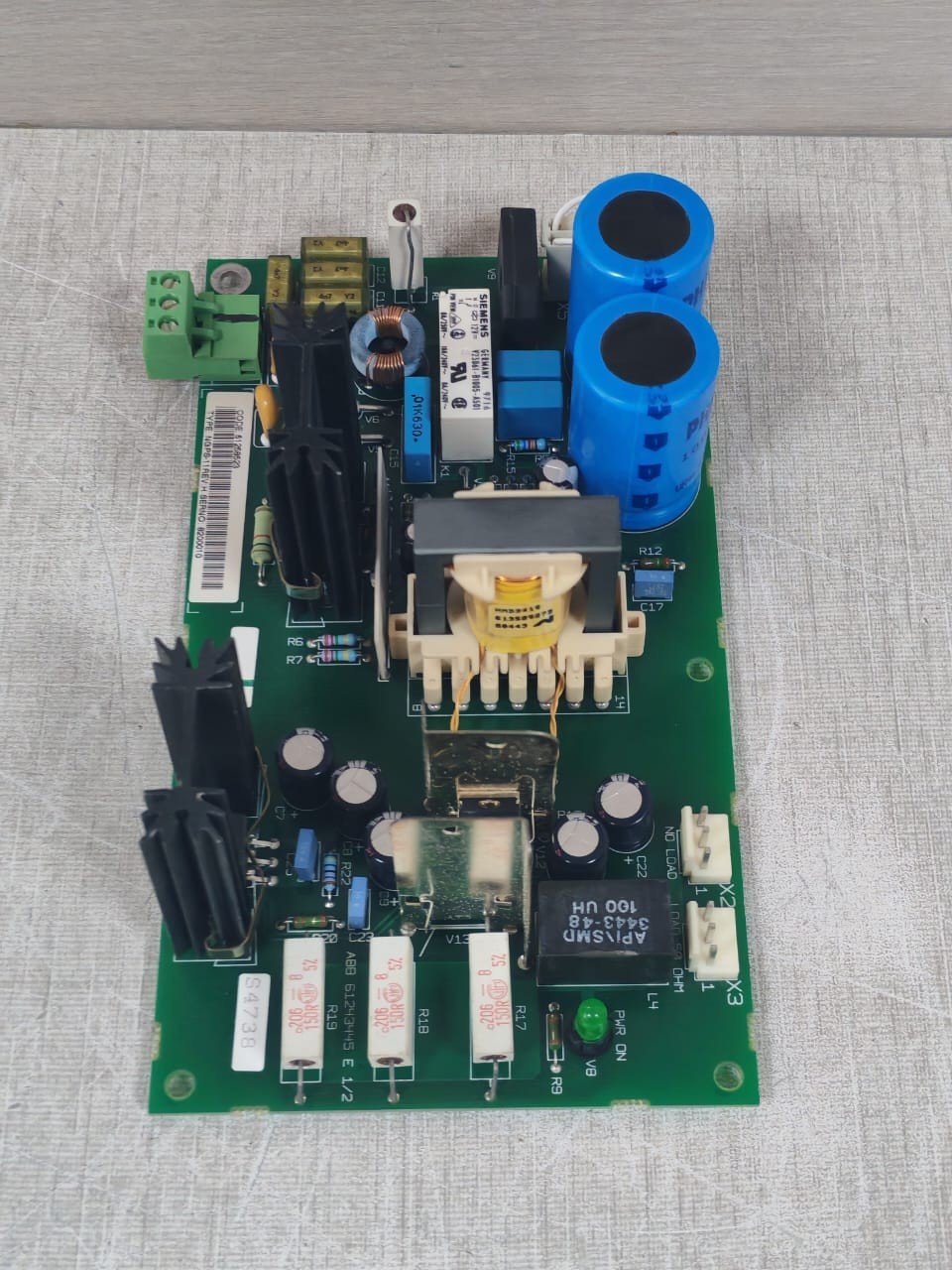 ABB NGPS-11 ABB NGPS-11 REV. H CODE: 61258523/ 61243445 E 2/2 PCB 6