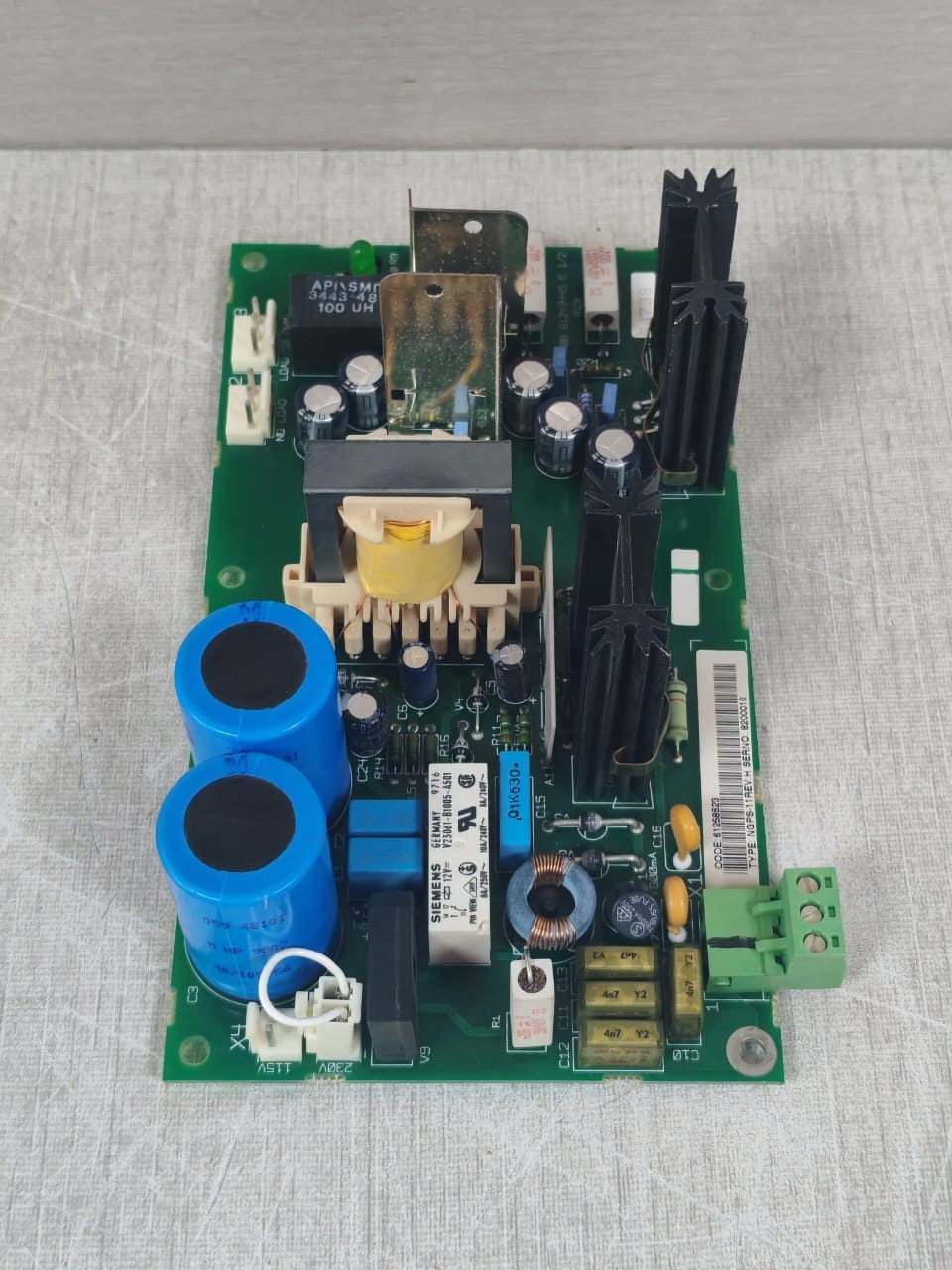 ABB NGPS-11 ABB NGPS-11 REV. H CODE: 61258523/ 61243445 E 2/2 PCB 7