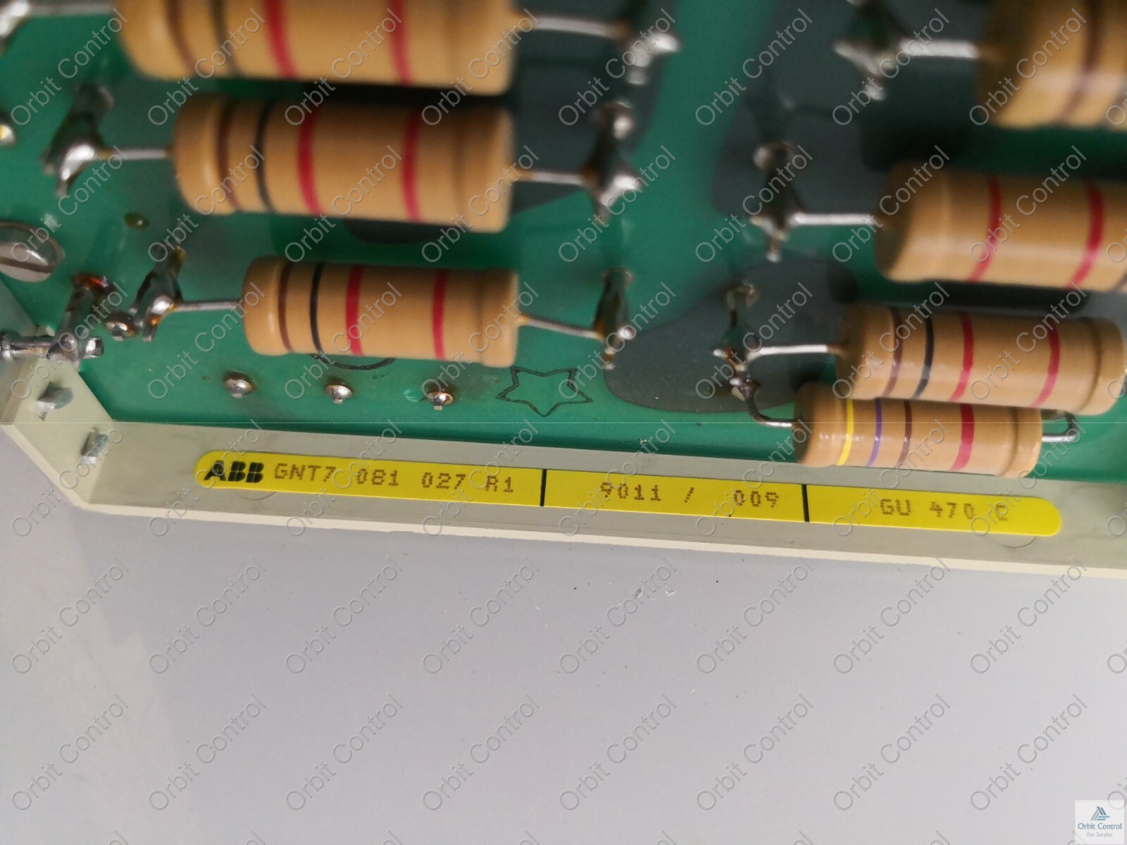 ABB GU-470 BBC & ABB GNT7 081 027 R1 / 9011/009 / GU 470 C 2