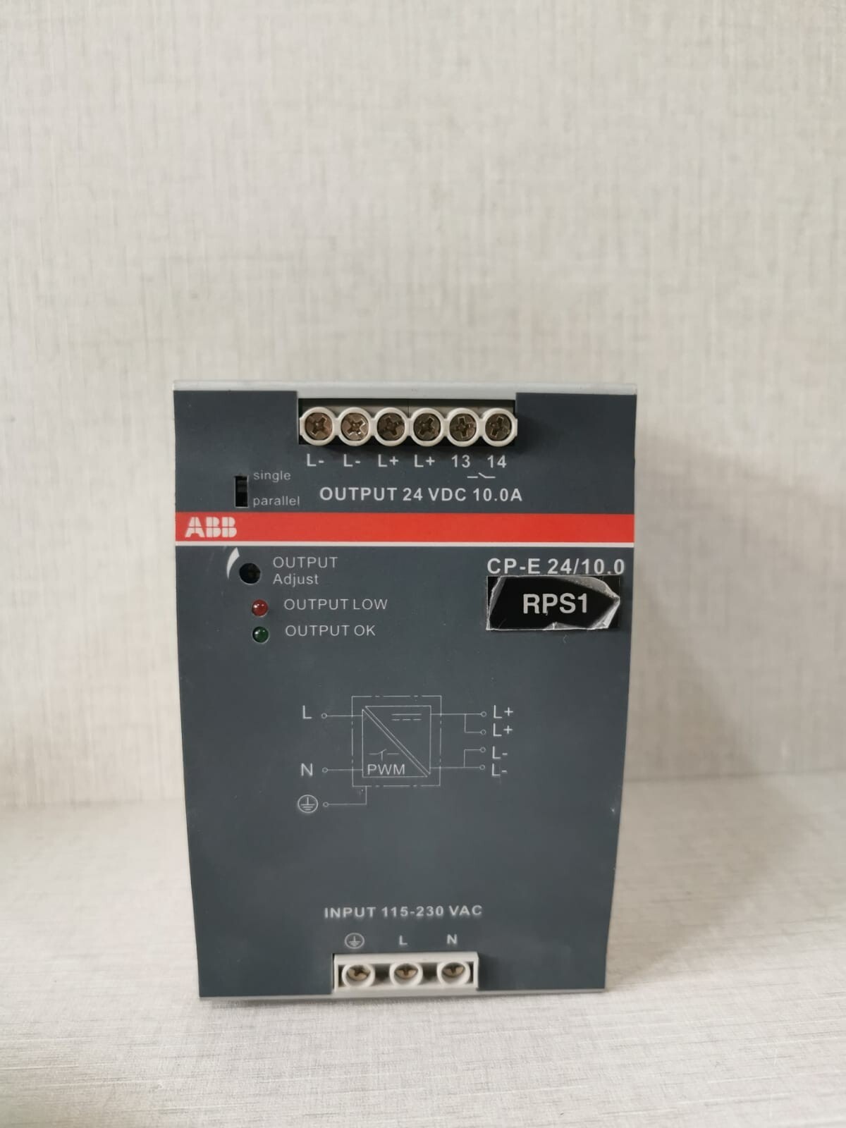 ABB Switchmode power supply CP-E 24/10.0 1SVR427035R0000 24VDC