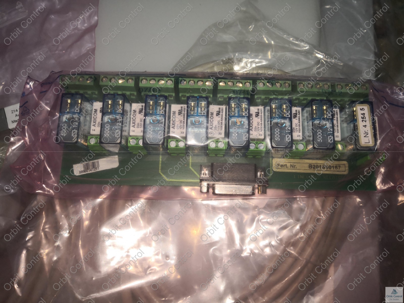 Neumann B201500157 NEUMANN LINE CARD RELAY 2 X 425415 /B201500157 4