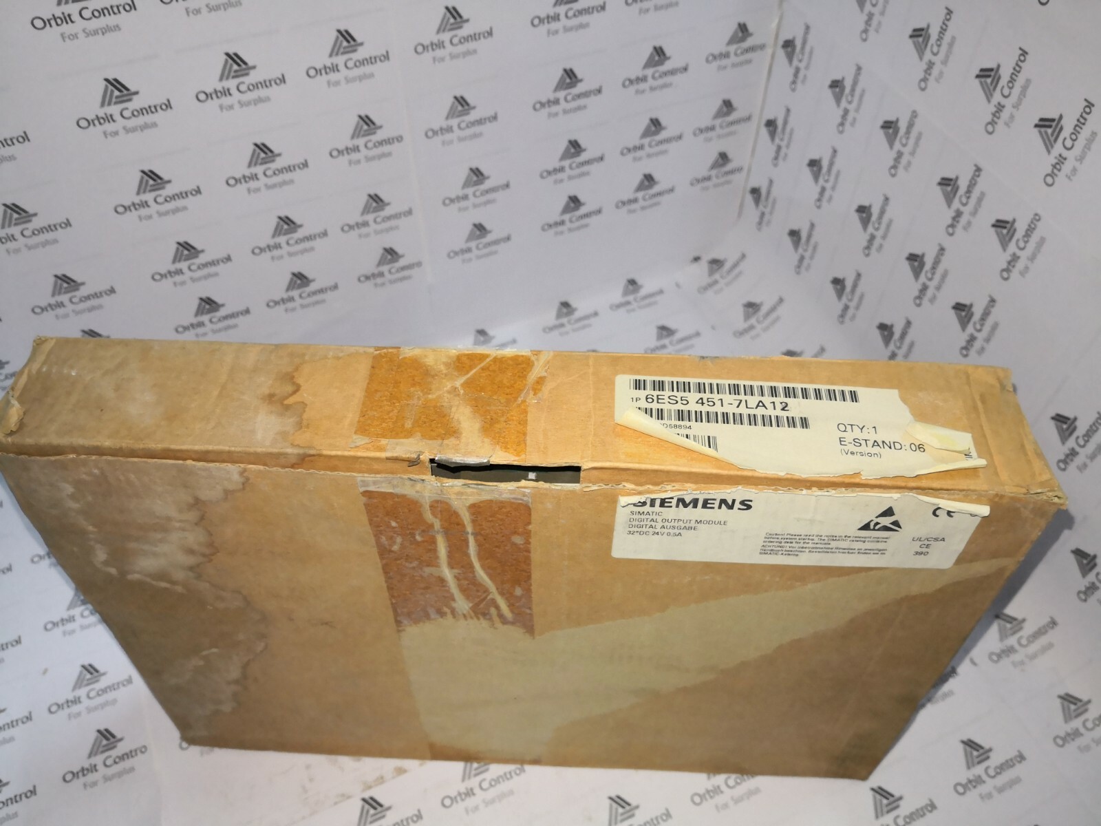 Siemens 6ES5-451-7LA12 SIEMENS 6ES5-451-7LA12 OUTPUT MODULE 6ES54517LA12 3