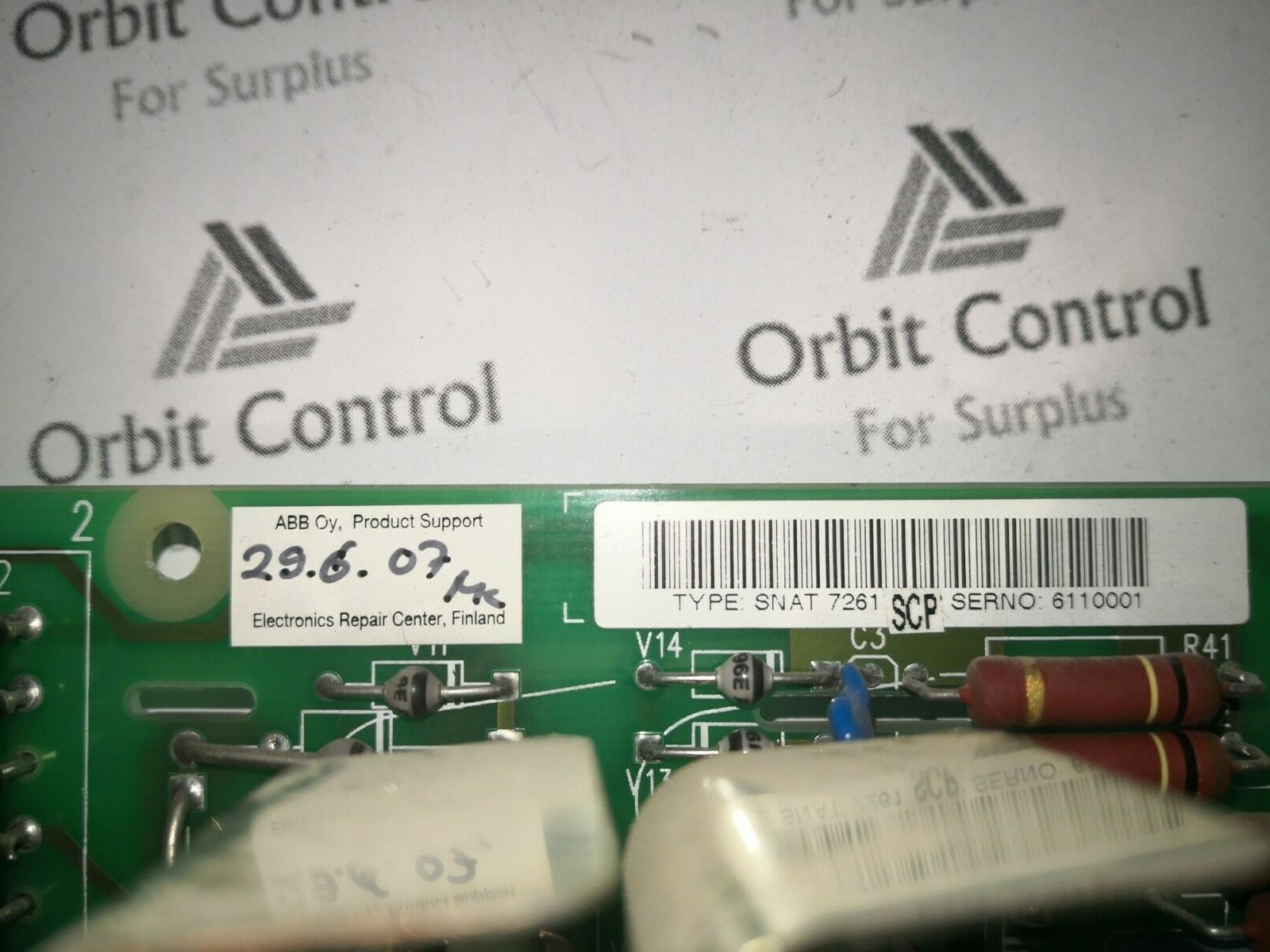 ABB SNAT-7261-SCP ABB SNAT7261SCP / SNAT-7261-SCP / Drive Board 2