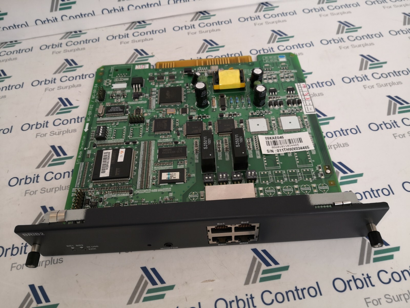 LG-ERICSSON TKSN9105901 LG-Ericsson MG-BRIB2.STG / 2 SO/TO Interface Board ( 4CHS ) TKSN9105901 3