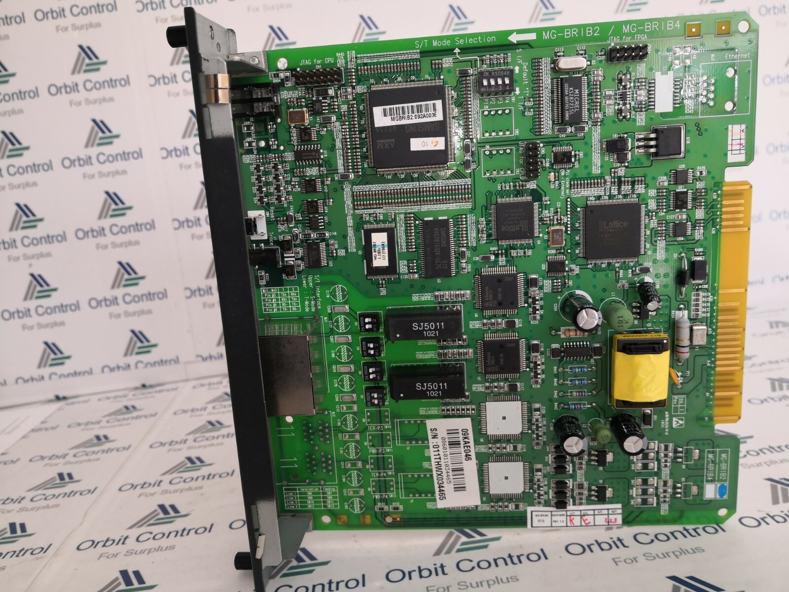 LG-ERICSSON TKSN9105901 LG-Ericsson MG-BRIB2.STG / 2 SO/TO Interface Board ( 4CHS ) TKSN9105901 8