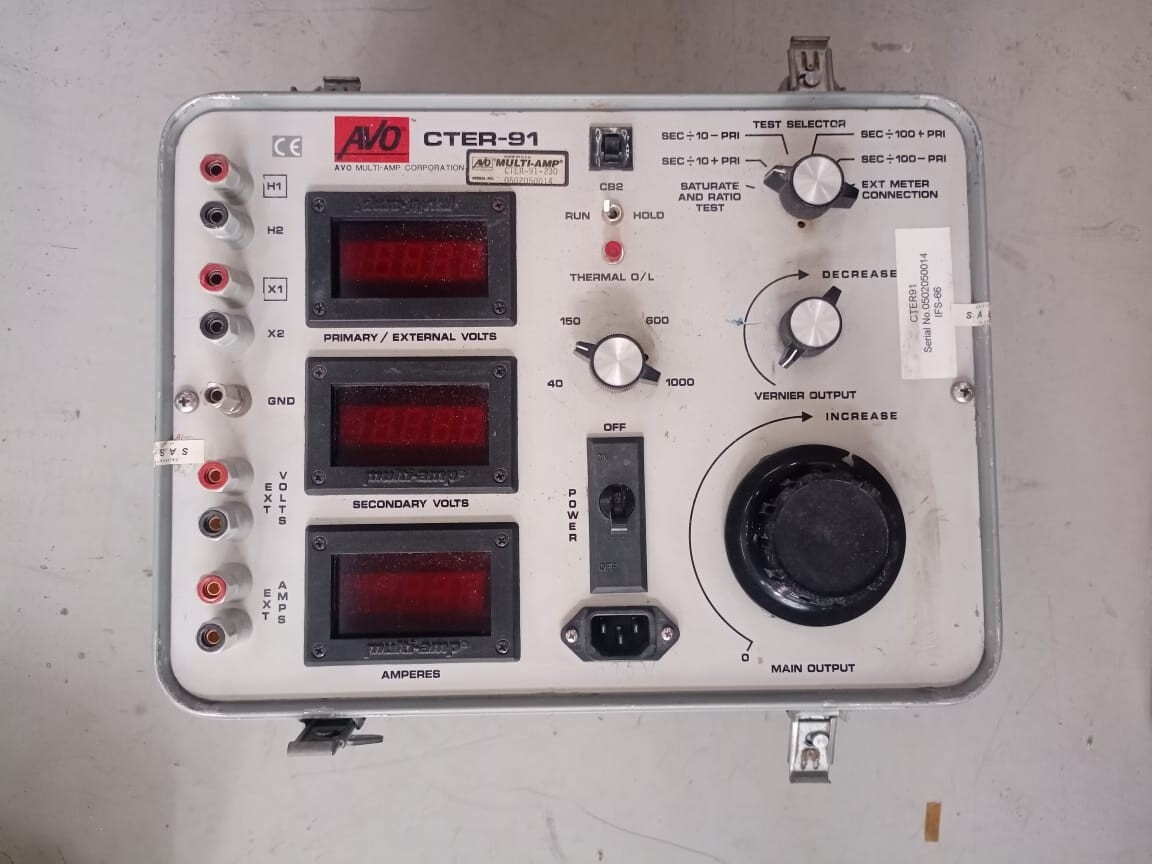 AVO CTER-91-230 AVO CTER-91 MULTI AMPERE CTER-91-230 240VOLTS 2