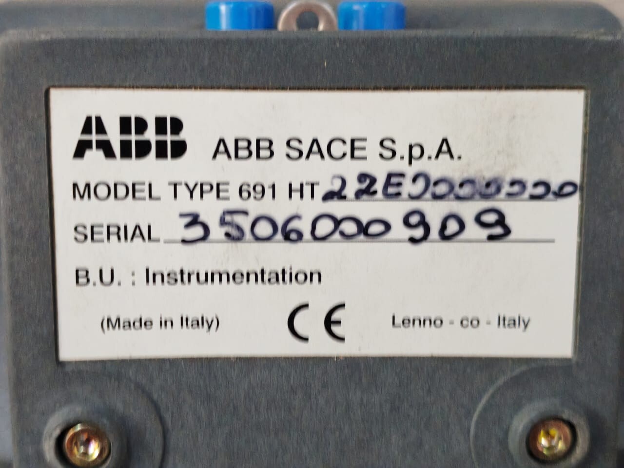 ABB 691HT22E0000000 ABB 691HT / 691HT22E0000000 HART PROTOCOL COMMUNICATION - WITH FILTHY BOX 8