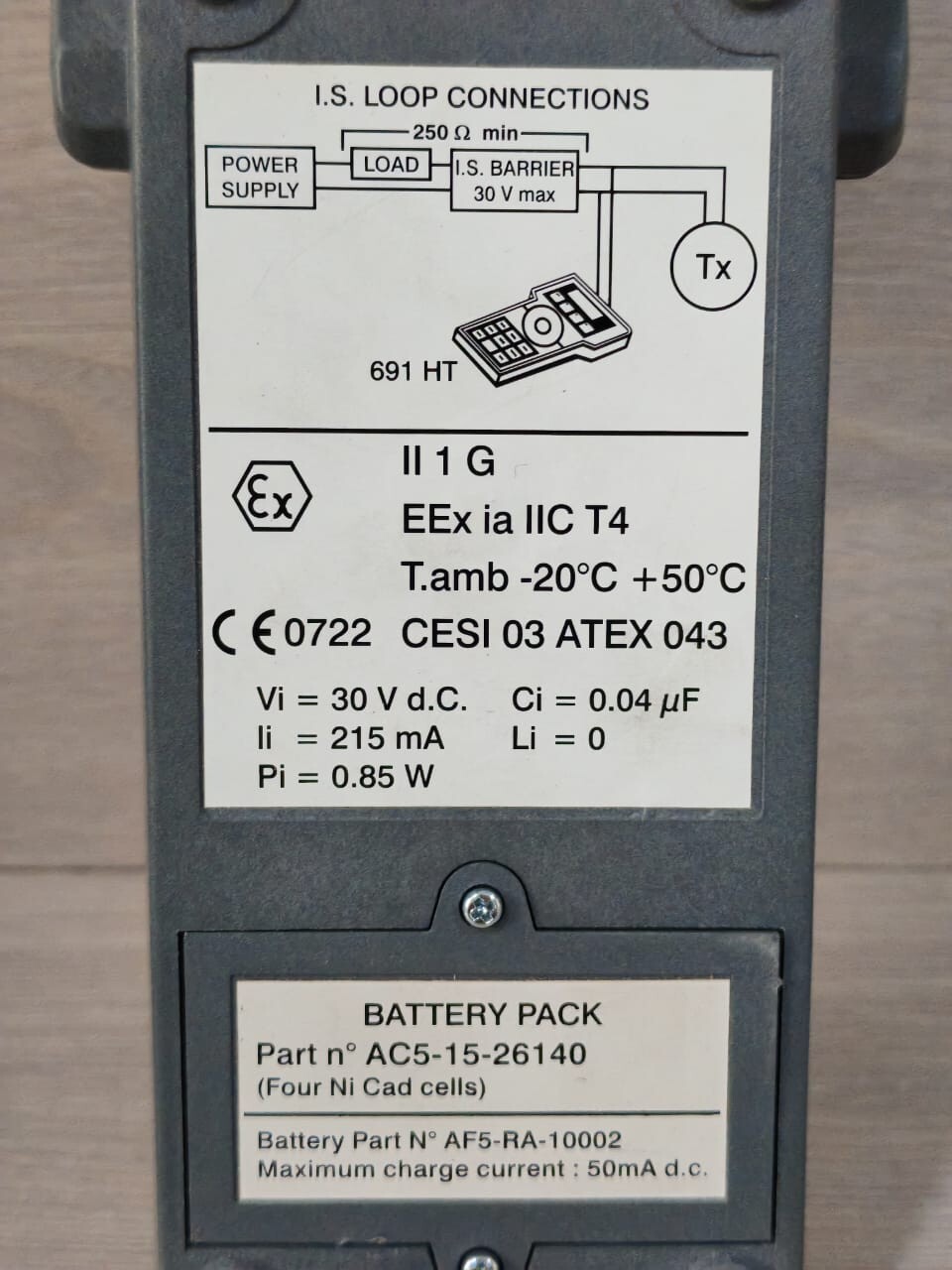 ABB 691HT22E0000000 ABB 691HT / 691HT22E0000000 HART PROTOCOL COMMUNICATION - WITH FILTHY BOX 9