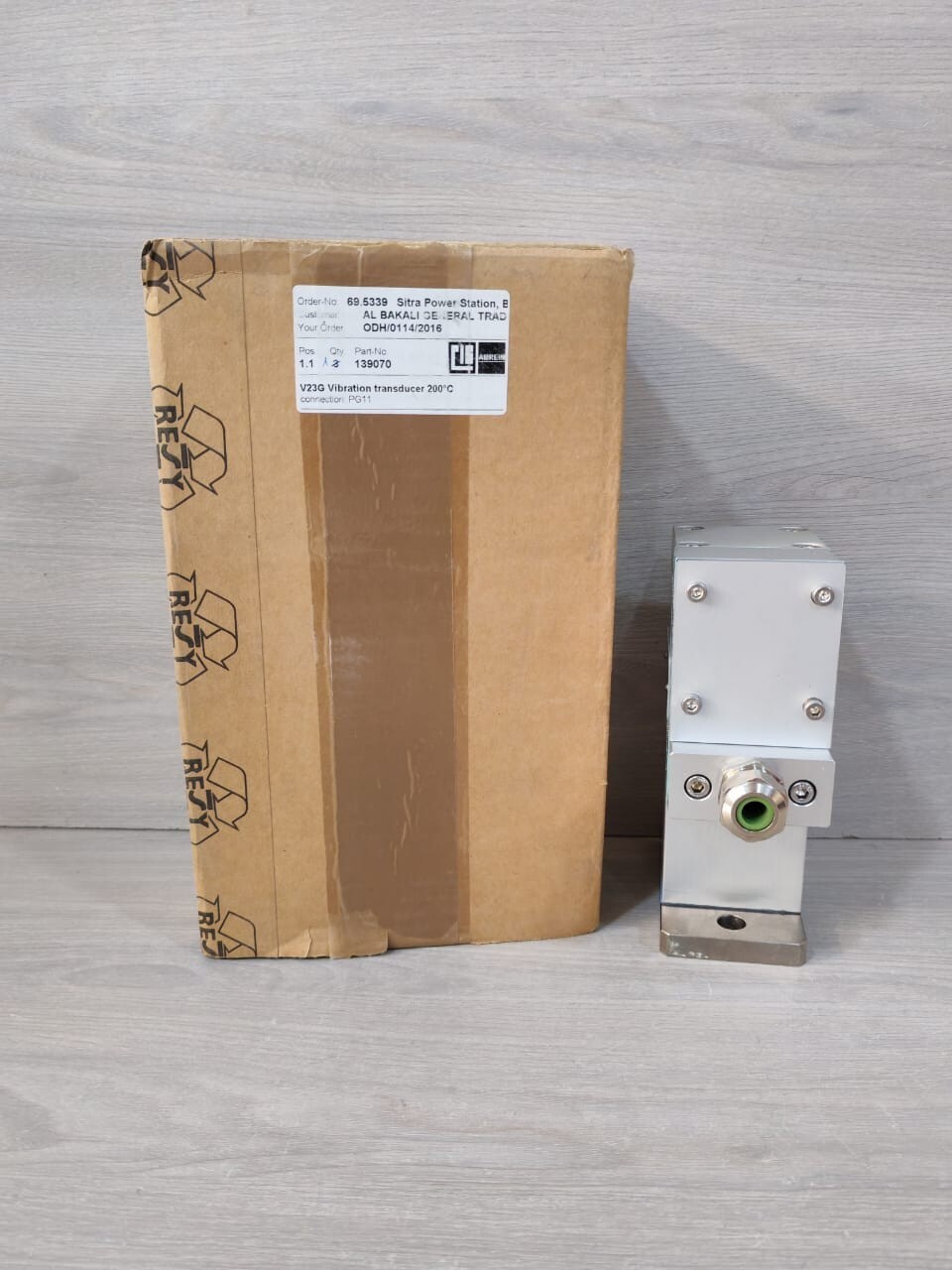 CIS AMREIN V23G SEISMIC VELOCITY SENSOR