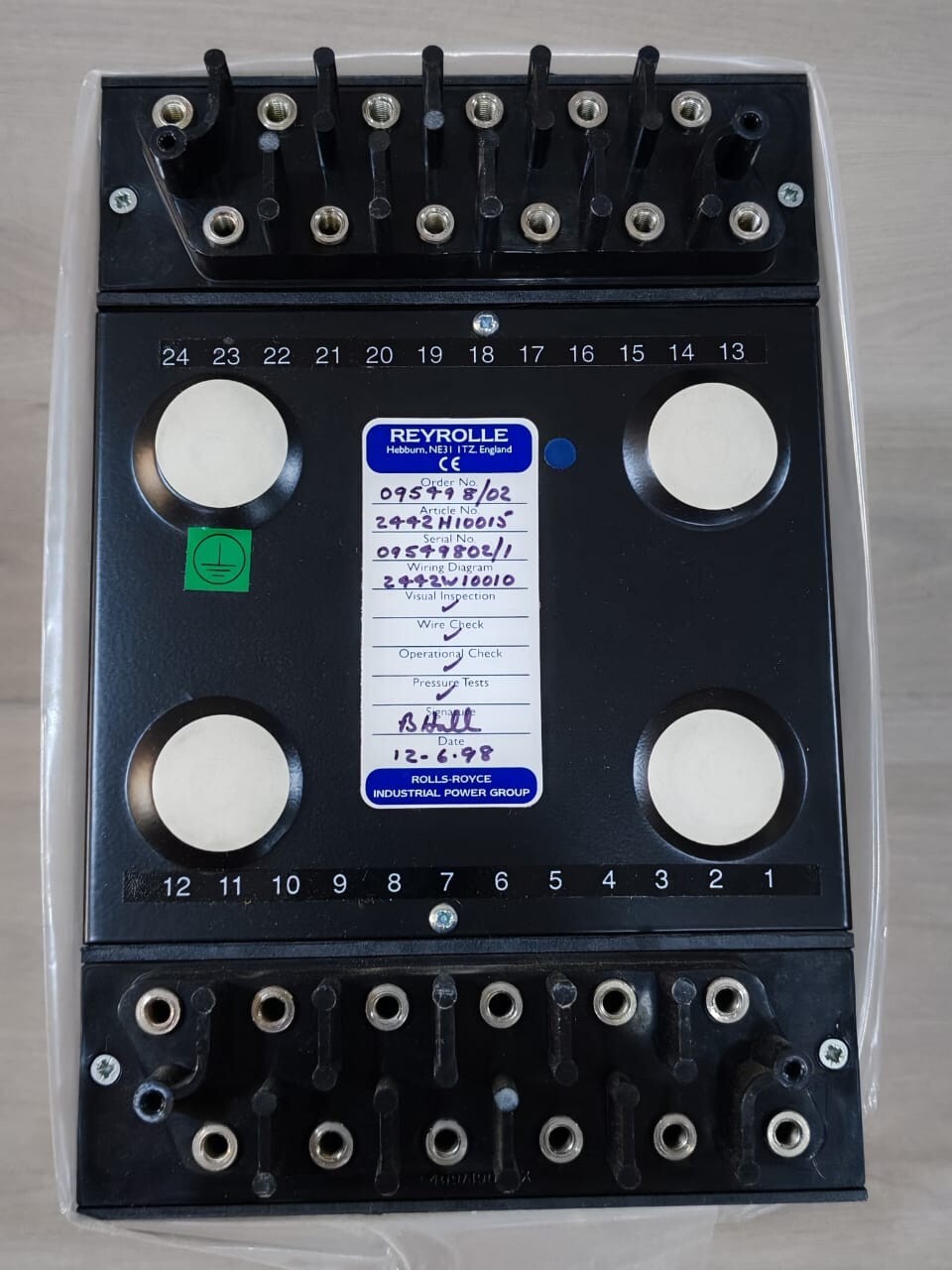 Reyrolle DDB1 Reyrolle DDB1 DTL Protection Relay 9