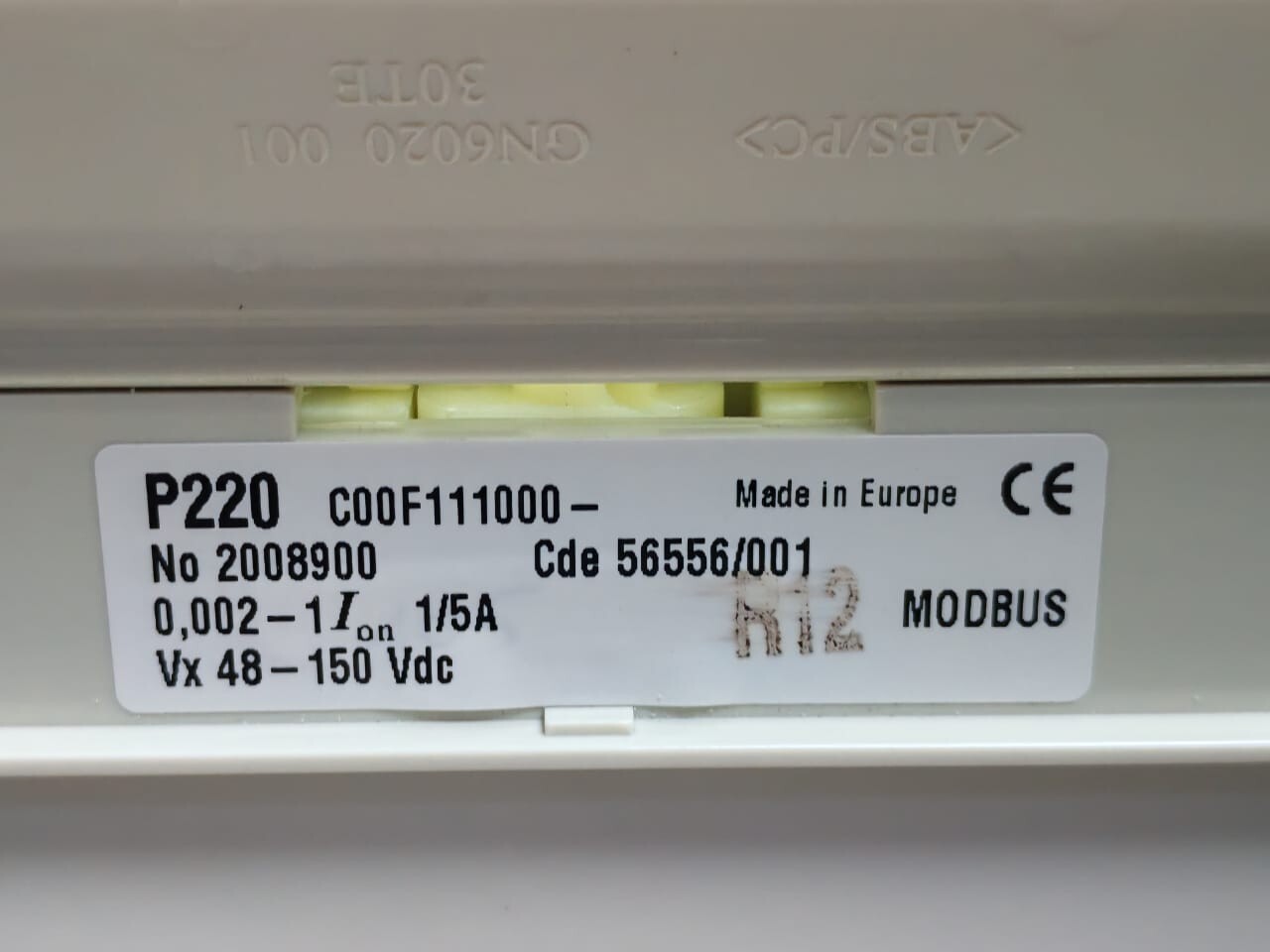 Areva C00F111000 AREVA MICOM P220 MOTOR PROTECTION RELAY C00F111000 4