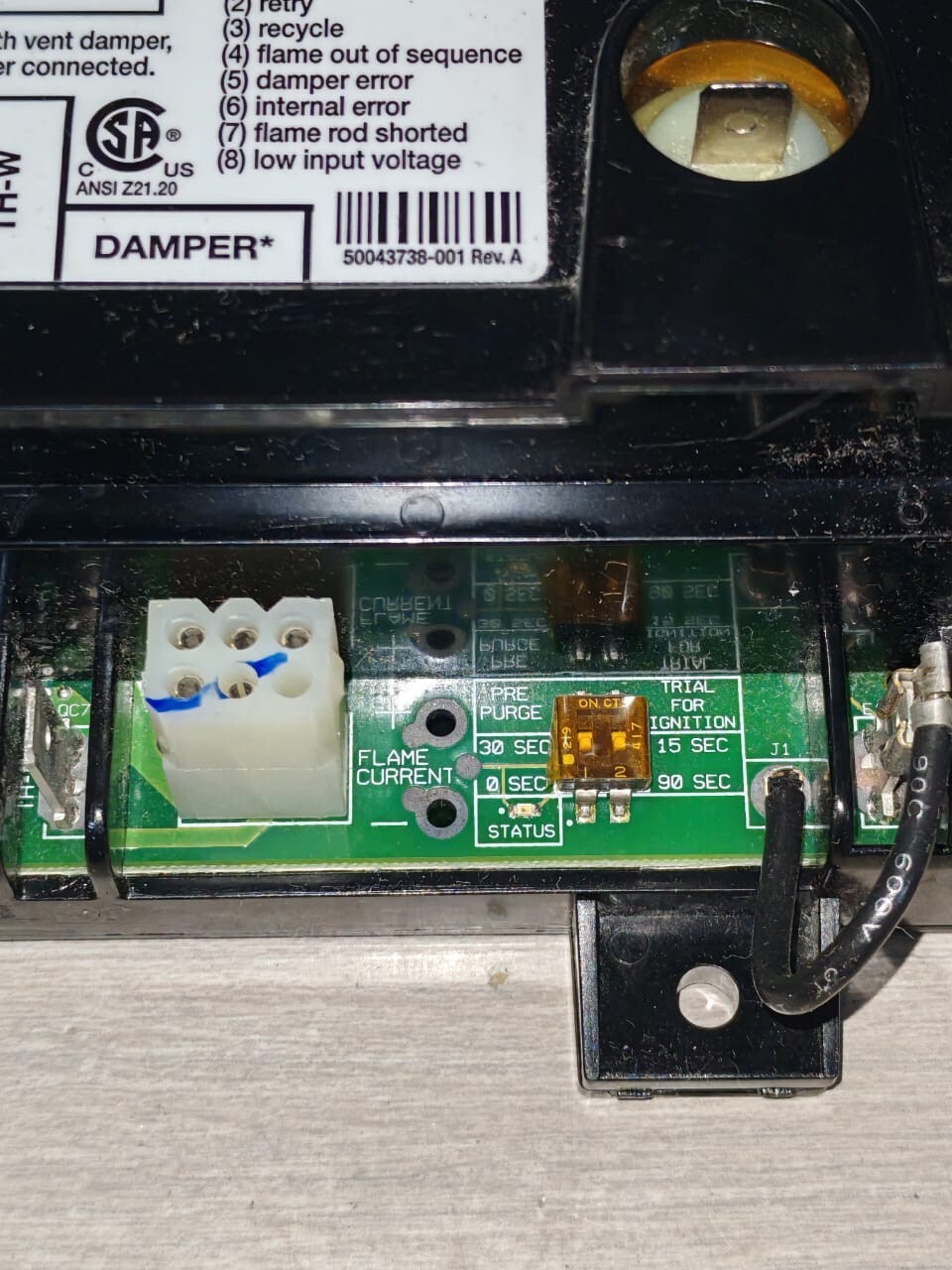 Honeywell S8610U HONEYWELL S8610U UNIVERSAL INTERMITTENT PILOT IGNITION MODULE 9