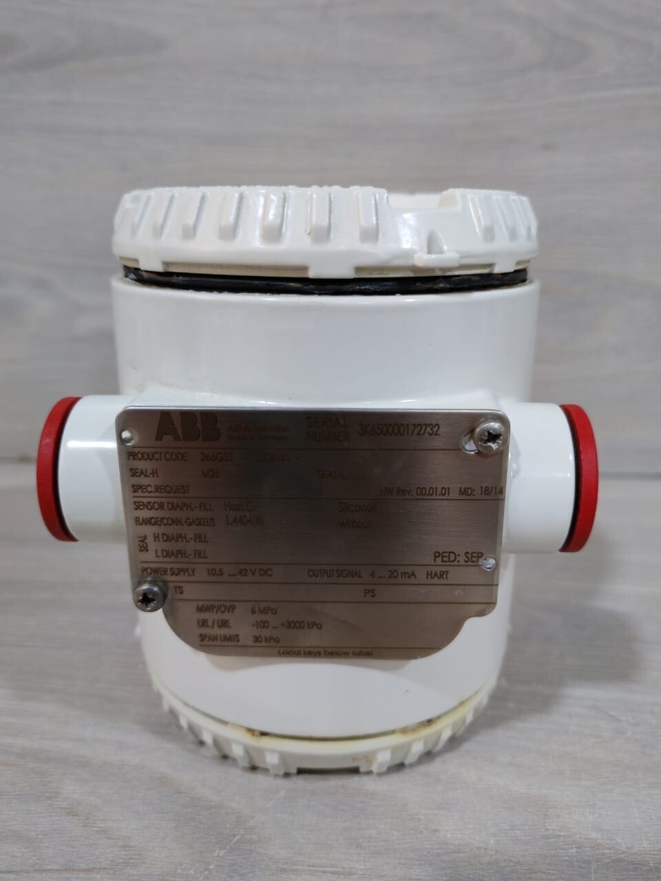 ABB MD-18 ABB 266GST UKBNB1 PRESSURE TRANSMITTERS 2600T SERIES MD: 18/14 3