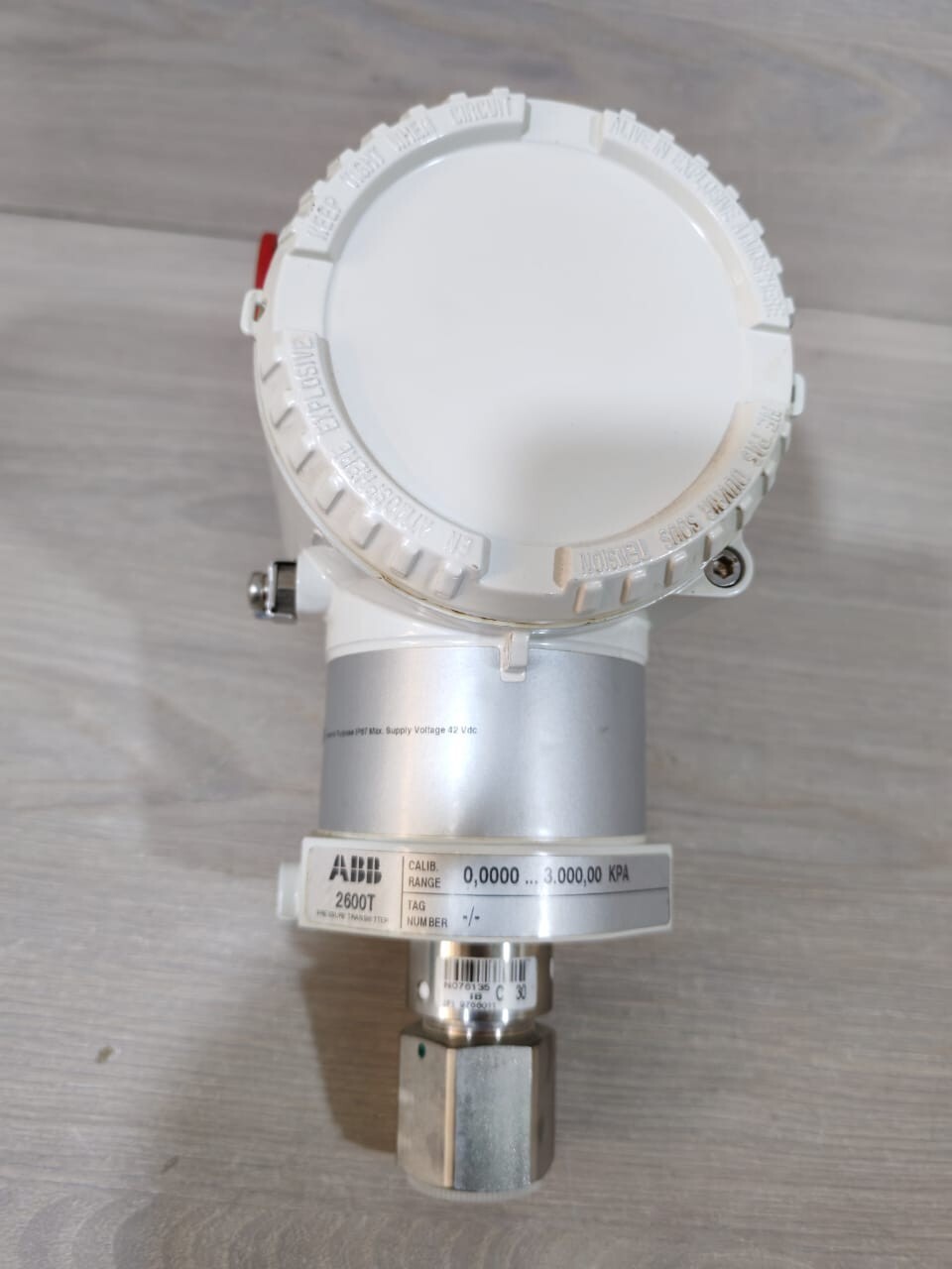 ABB MD-18 ABB 266GST UKBNB1 PRESSURE TRANSMITTERS 2600T SERIES MD: 18/14 5