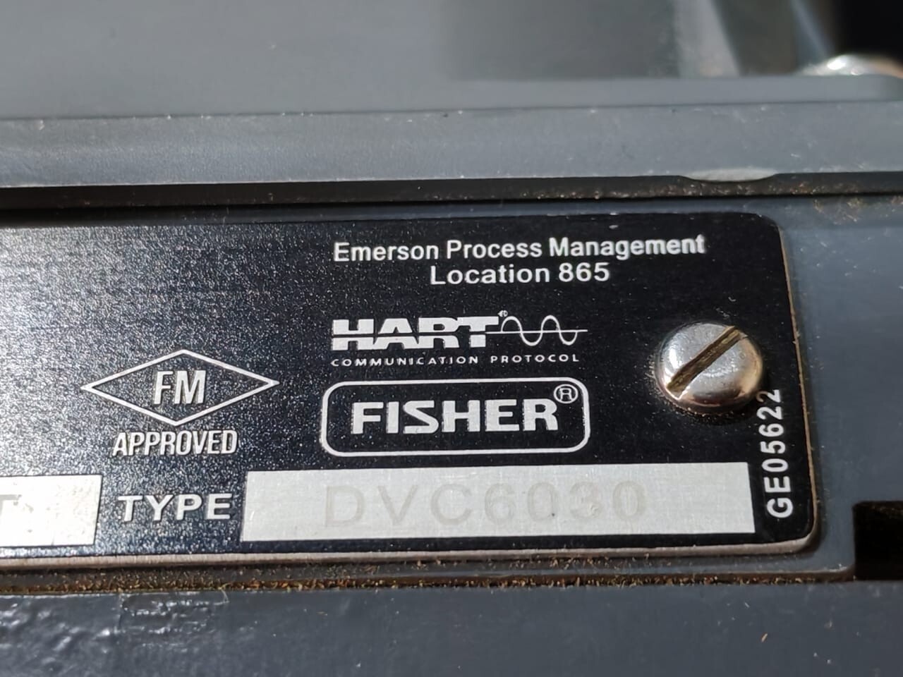 Fisher DVC6030 Fisher DVC6030 Fieldvue Electro-Pneumatic Valve Positioner 30 VDC 10