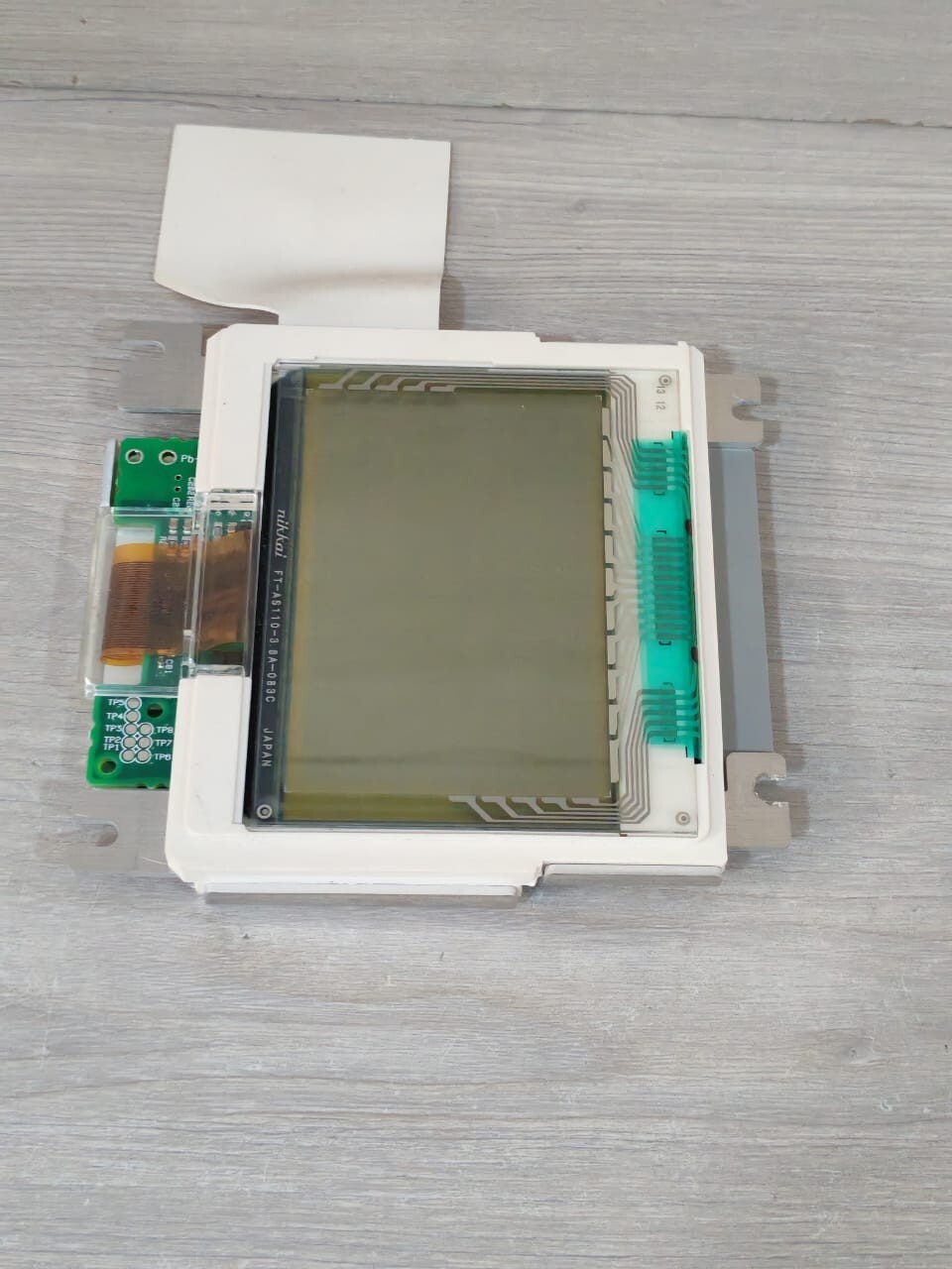 Yokogawa AS110-3.8A-083C NIKKAI FT-AS110-3.8A-083C Panel from Yokogawa Flexa Flxa21 Analyzer 8