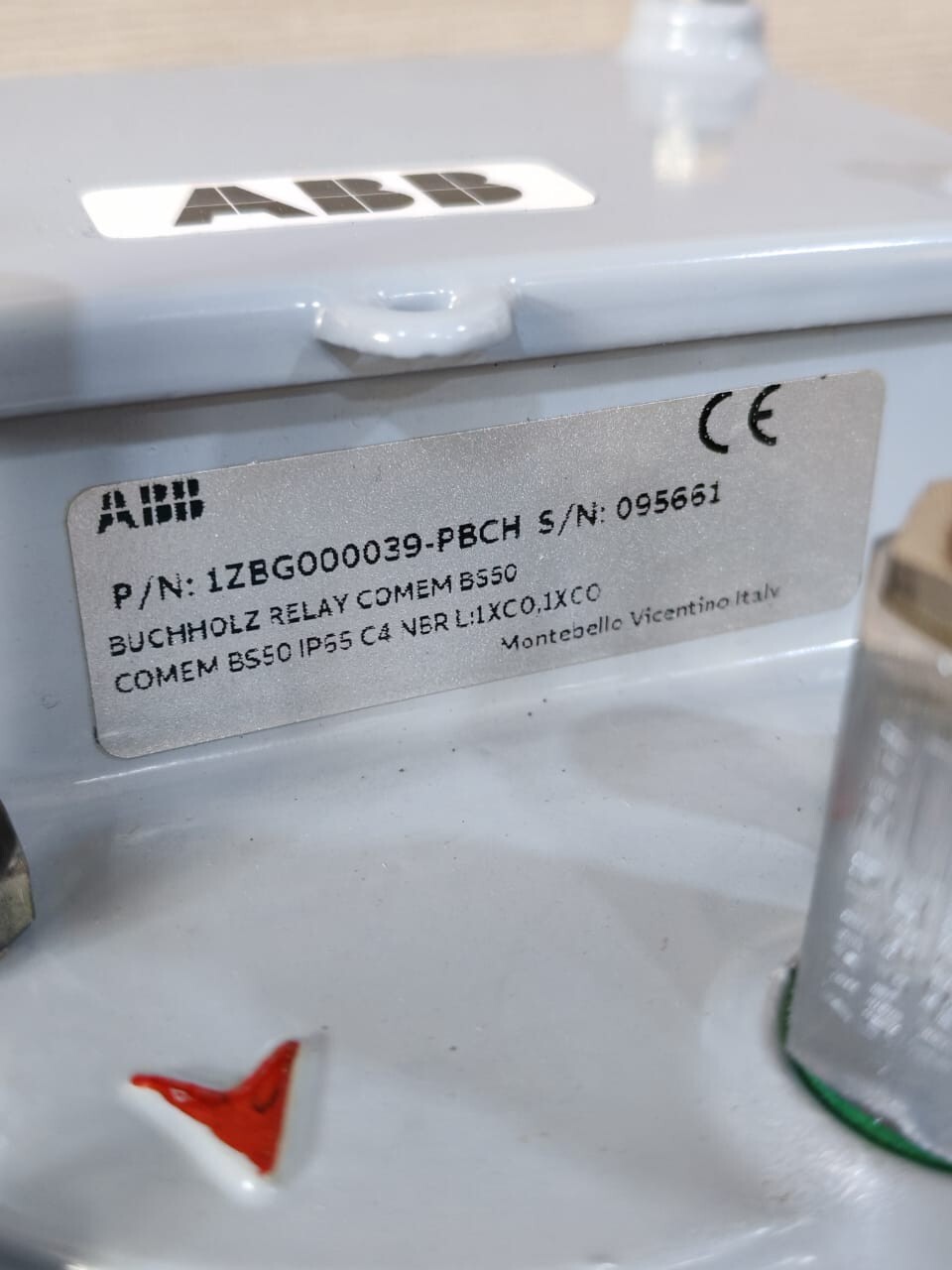 ABB BS50 ABB 1ZBG000039-PBCH Buchholz Relay Comem BS50 - & Accessories 2
