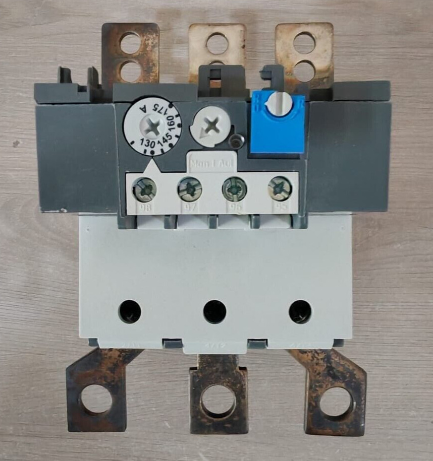 ABB RELAY-130 ABB TA200 DU-175 THERMAL OVERLOAD RELAY 130-175 A 6