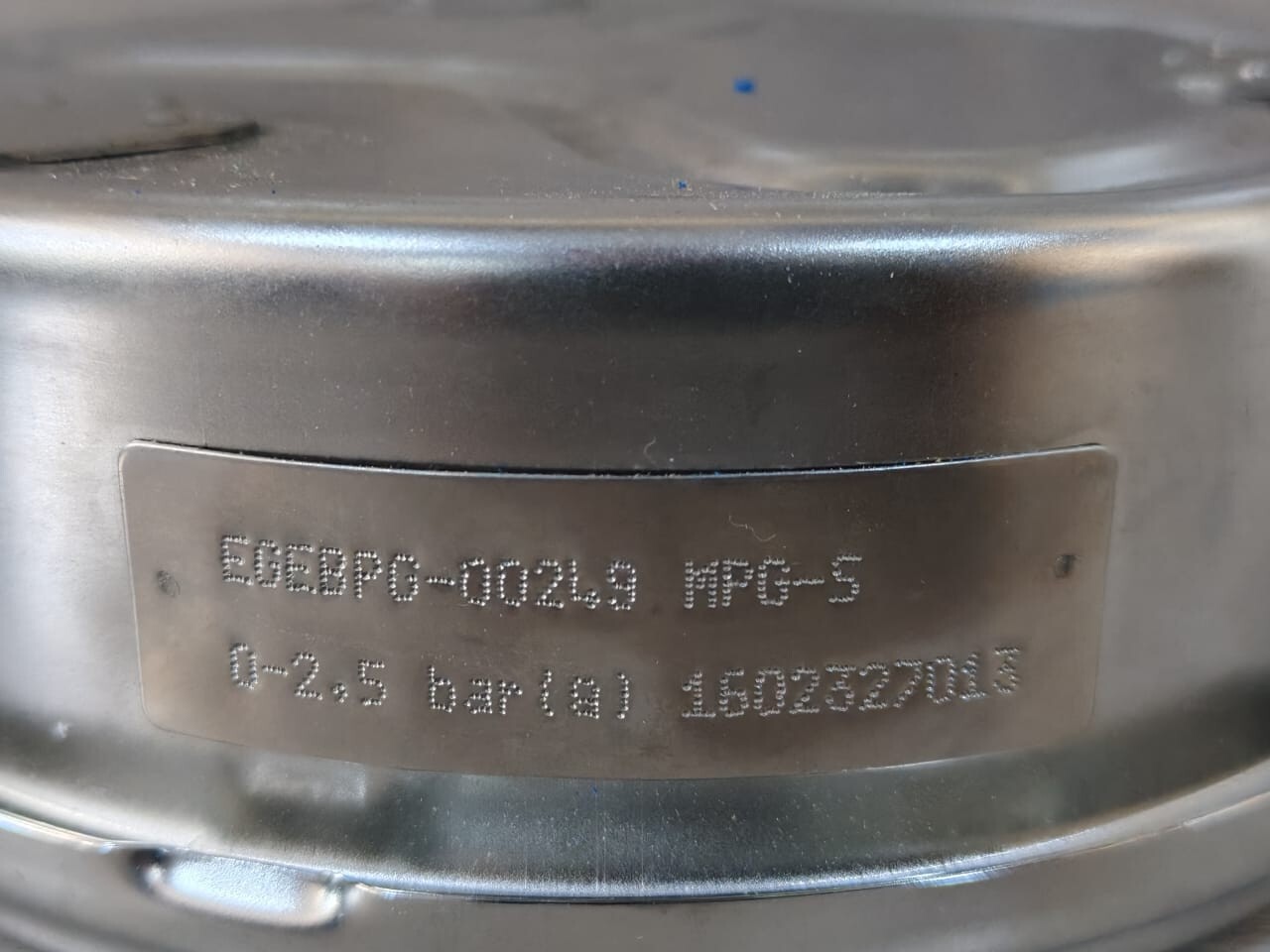 GENERAL INSTRUMENTS EGEBPG-00249 GENERAL INSTRUMENTS MPG-S MASTER-GAUGE 0-2.5 BAR(G) EGEBPG-00249 3