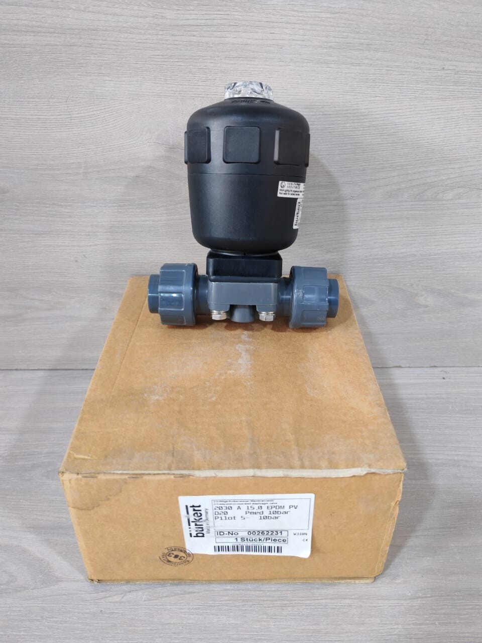 BURKERT 2030 A 15,0 EPDM PV PNEUMATIC VALVE ACTUATOR