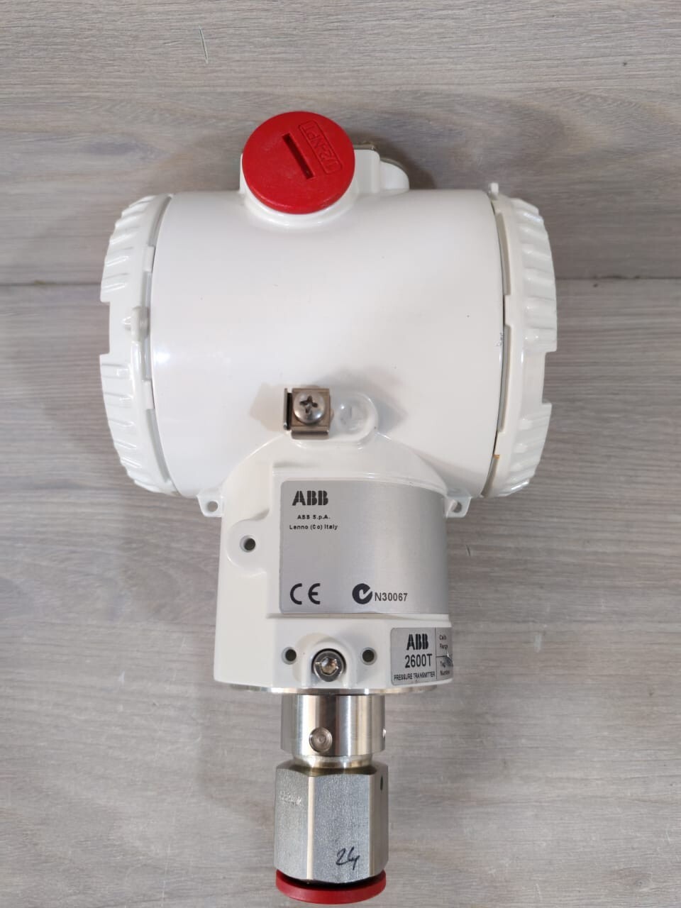 ABB MD-02 ABB 266GSHUKBNA1 E6B7M5C1C6H3 PRESSURE TRANSMITTER 2600T HW.REV 0.1.2 MD: 02.16 3