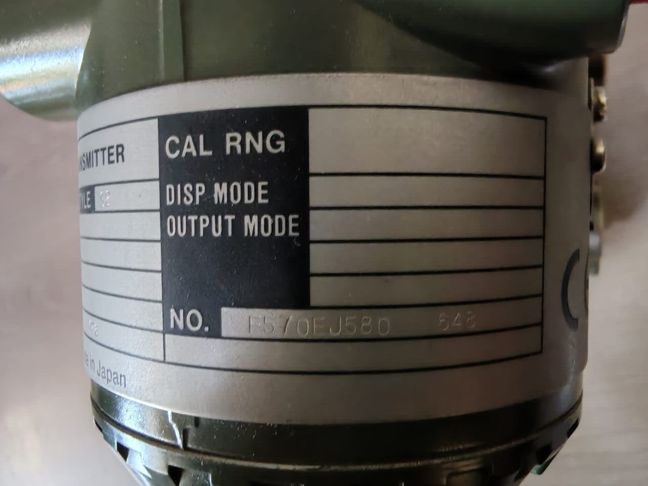 Yokogawa EJA110 Yokogawa EJA110 DLS4B-92NA S2 Differential Pressure Transmitter 3