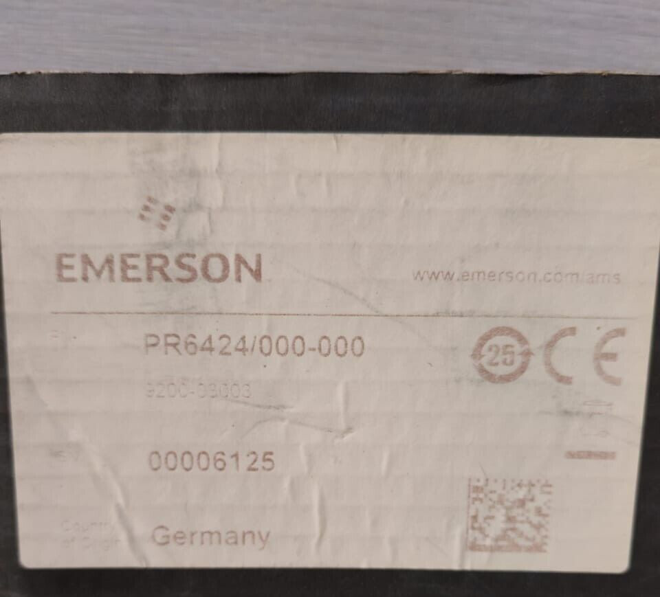 Emerson PR6424/000-000 EMERSON CURRENT SENSOR FOR PR6424/000-000 3