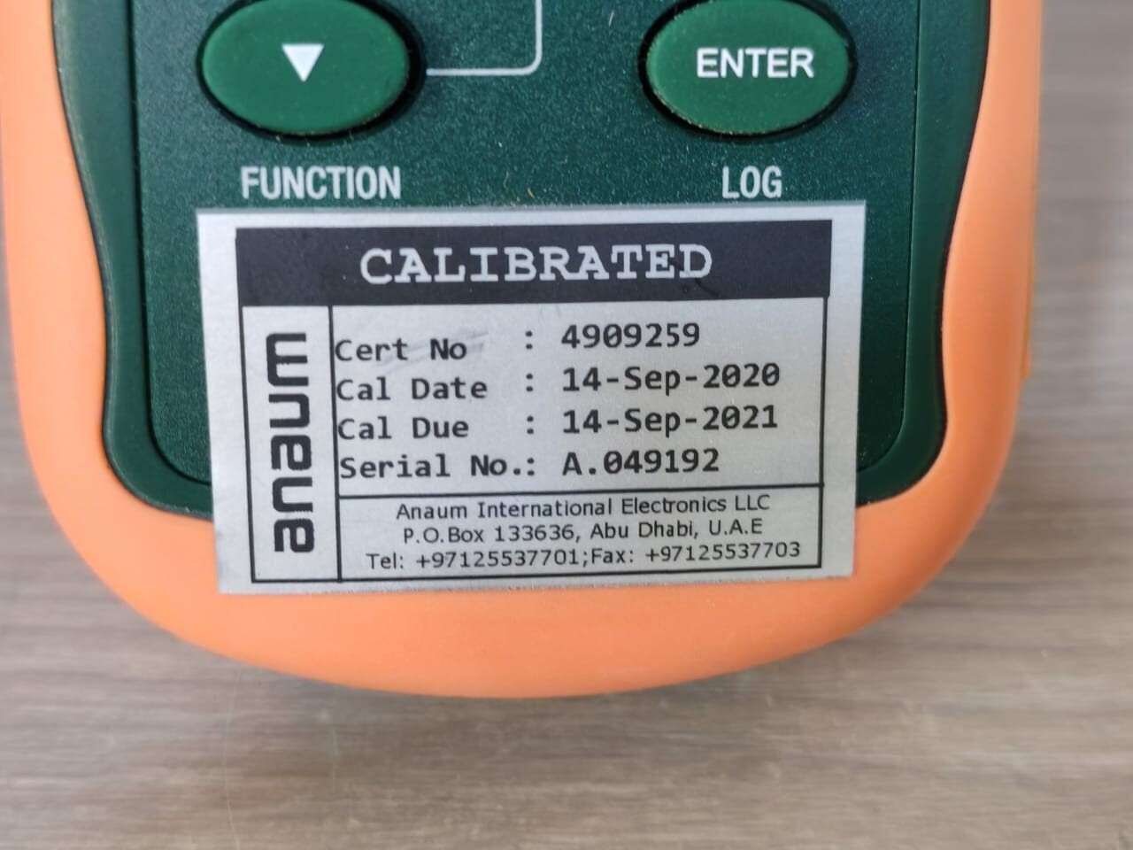 EXTECH INSTRUMENTS SDL800 EXTECH INSTRUMENTS SDL800 VIBRATION METER & DATALOGGER 8