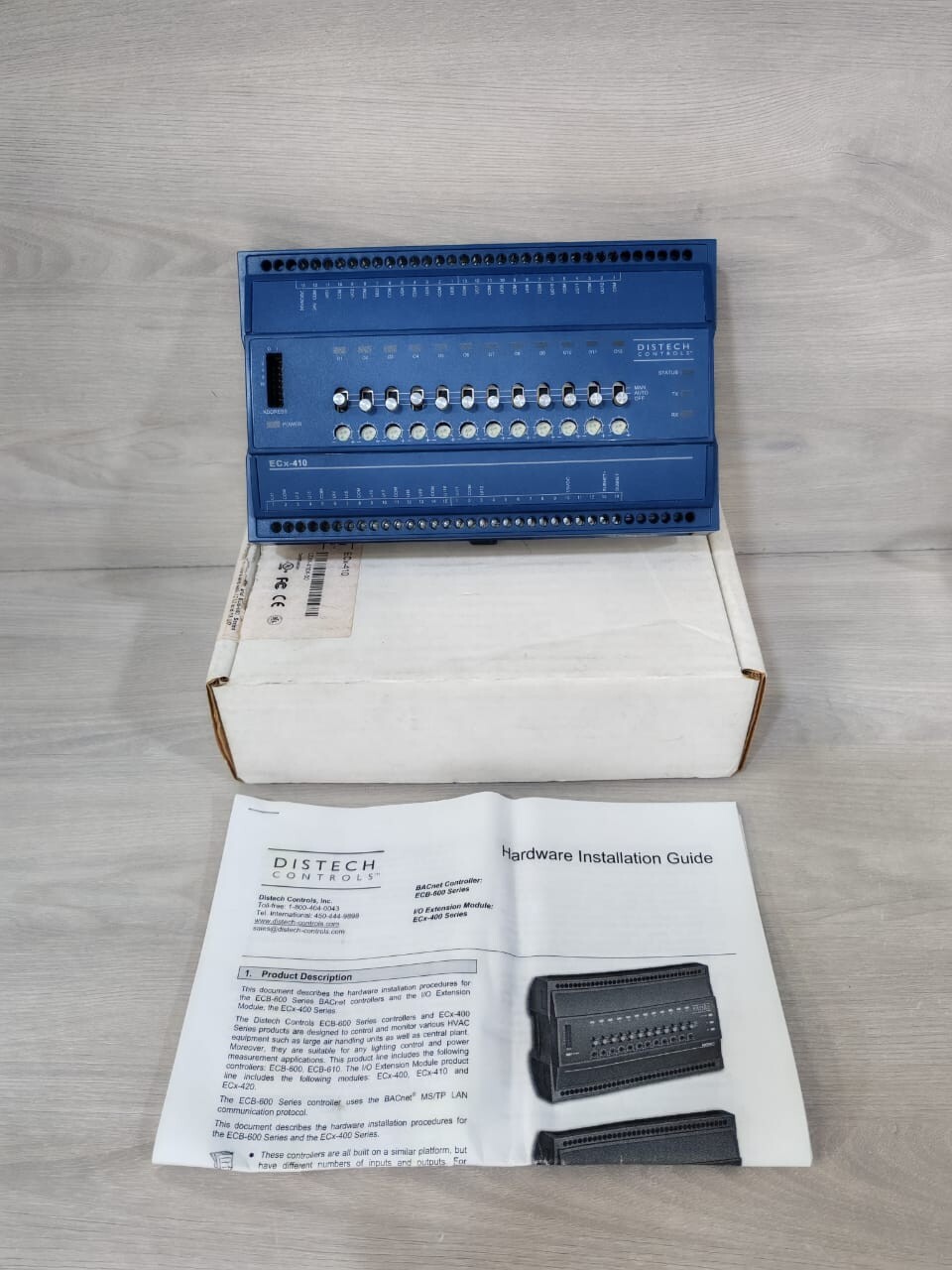DISTECH Controls ECx-410 EXTENSION MODULE CDIX-410X-00