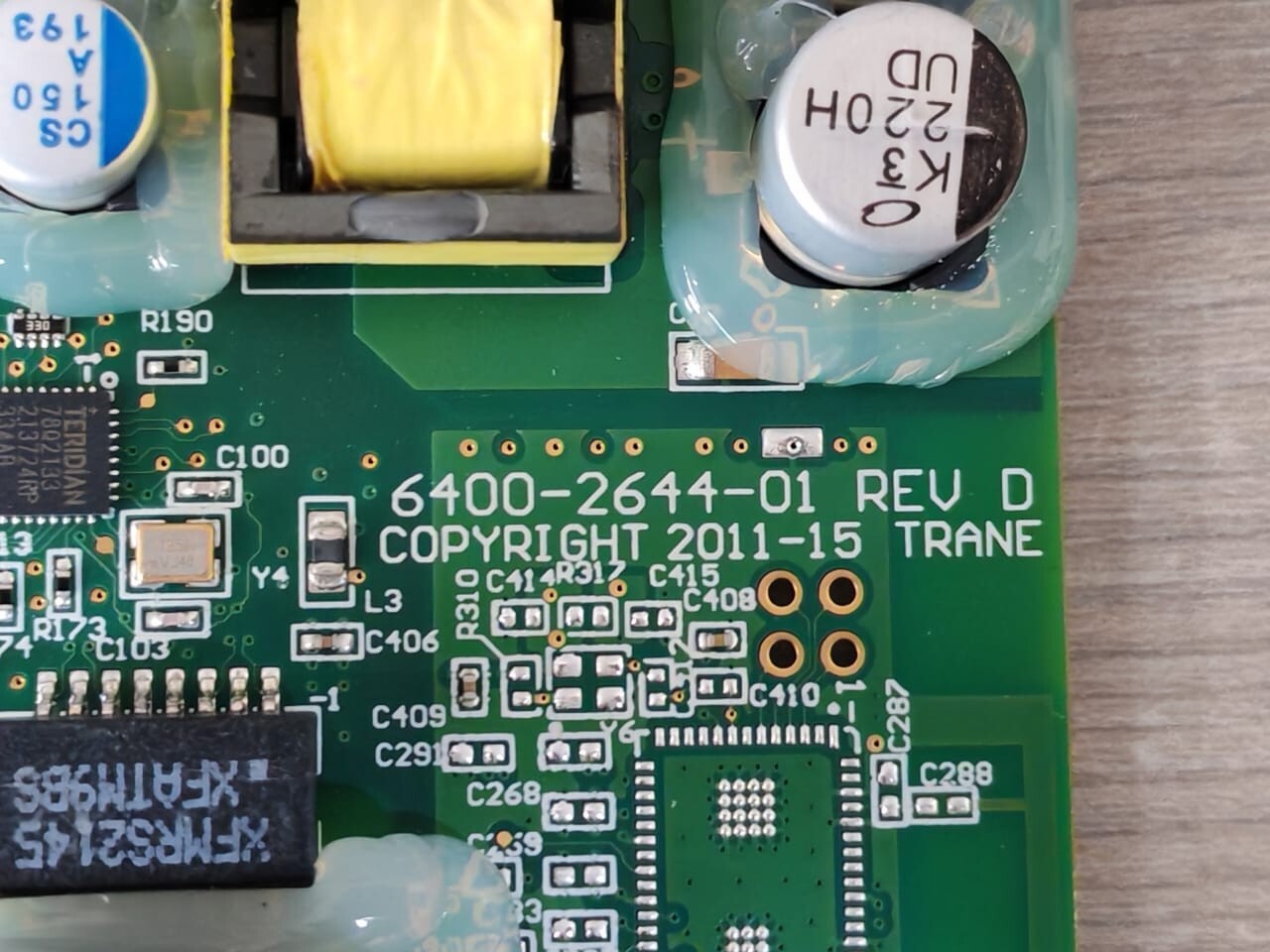 Trane 6400-2644-01 6400-2644-01 REV D MOTHER BOARD FOR TRANE X13760335-01 TD7 DISPLAY 2