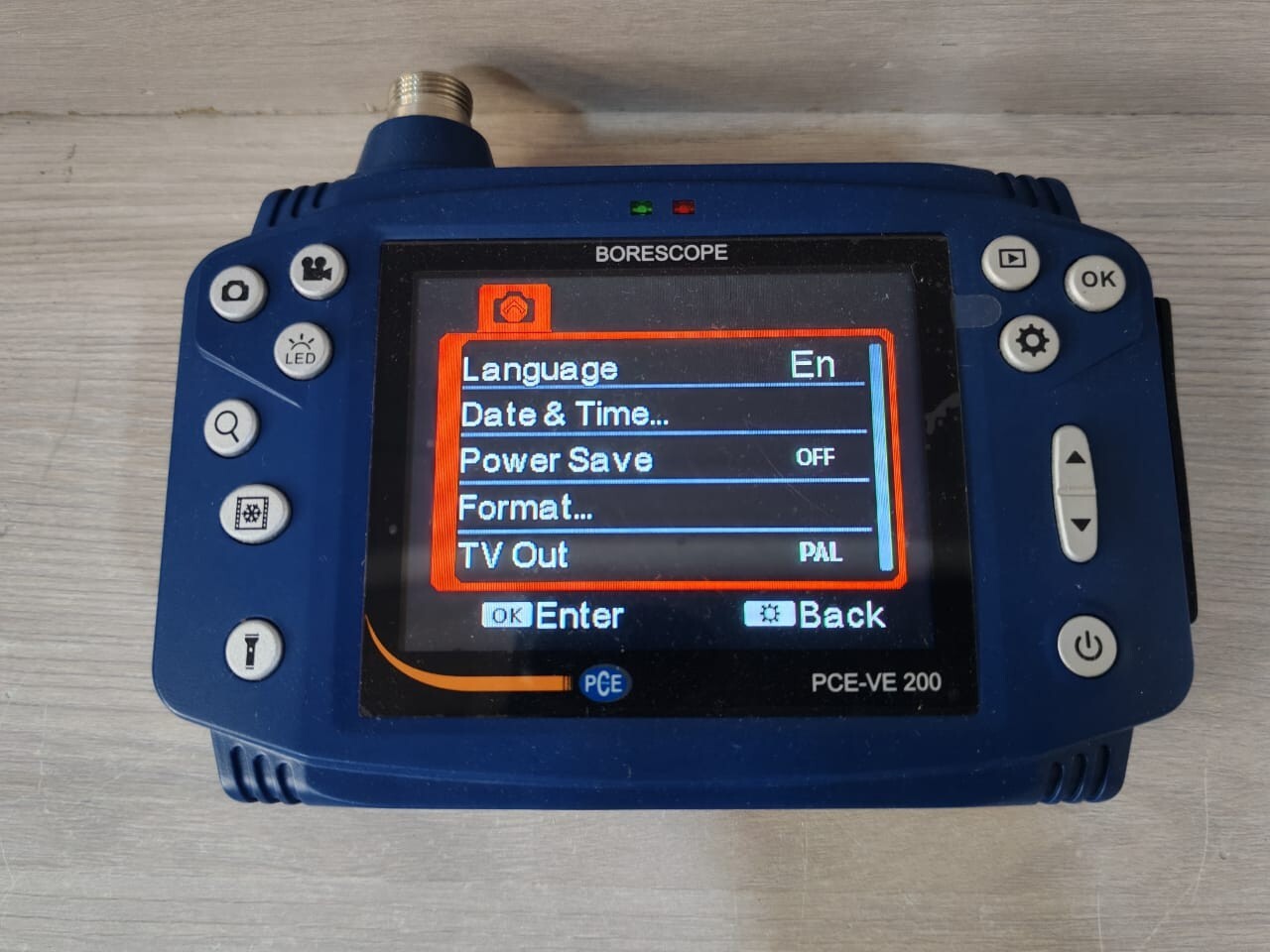 PCE PCE-VE 200 PCE-VE 200 BORESCOPE PORTABLE VIDEO PCE 3