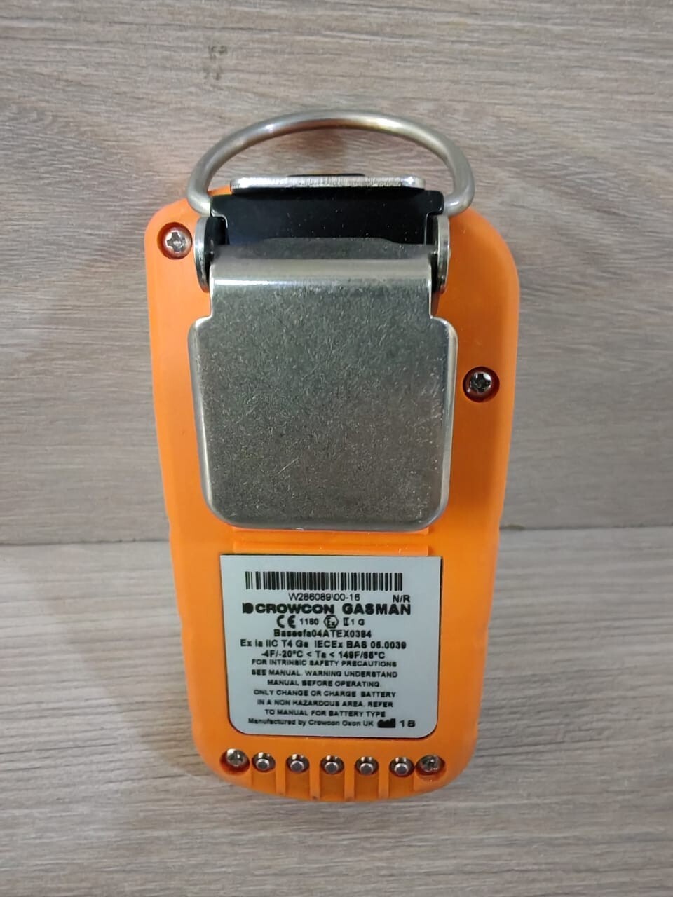 CROWCON GS-AI-B-001 G CROWCON GS-AI-B-001 G GASMAN PORTABLE GAS DETECTOR 0-100 PPM H2S EN 7