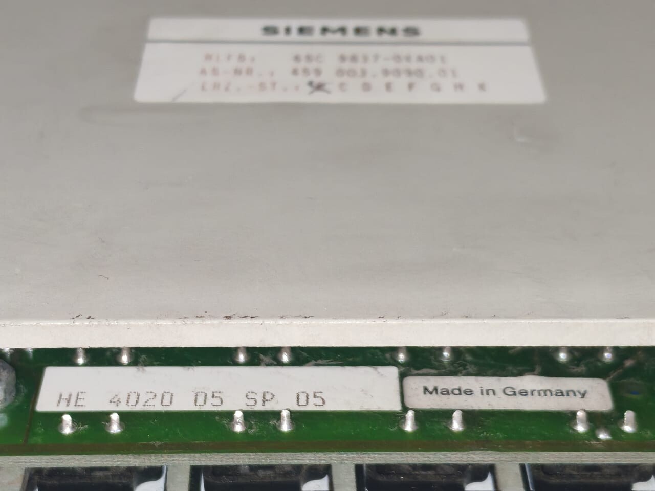 Siemens 6SC98370KA01 SIEMENS 6SC 9837-0KA01 OPERATOR PANEL 7