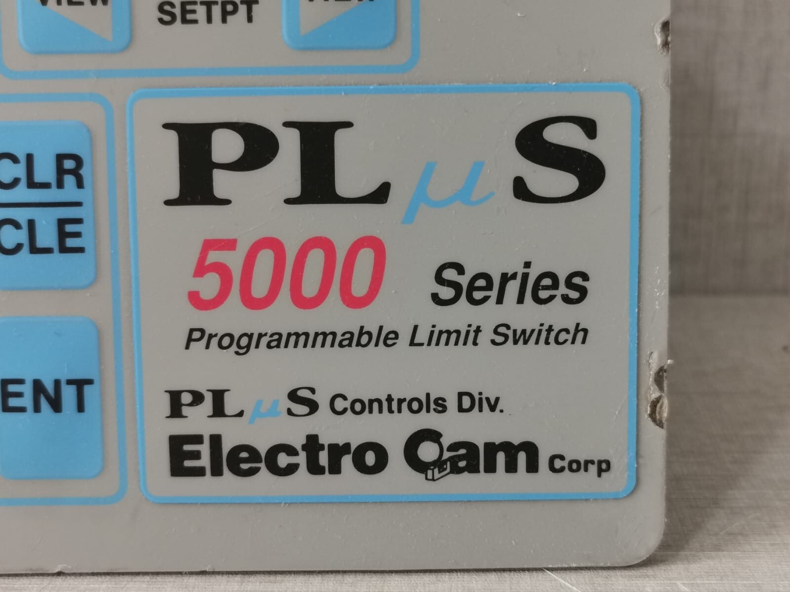 Electro Cam PS-5104-20-016 Electro Cam PLUS 5000 Series PS-5104-20-016 Programmable Limit Switch 2