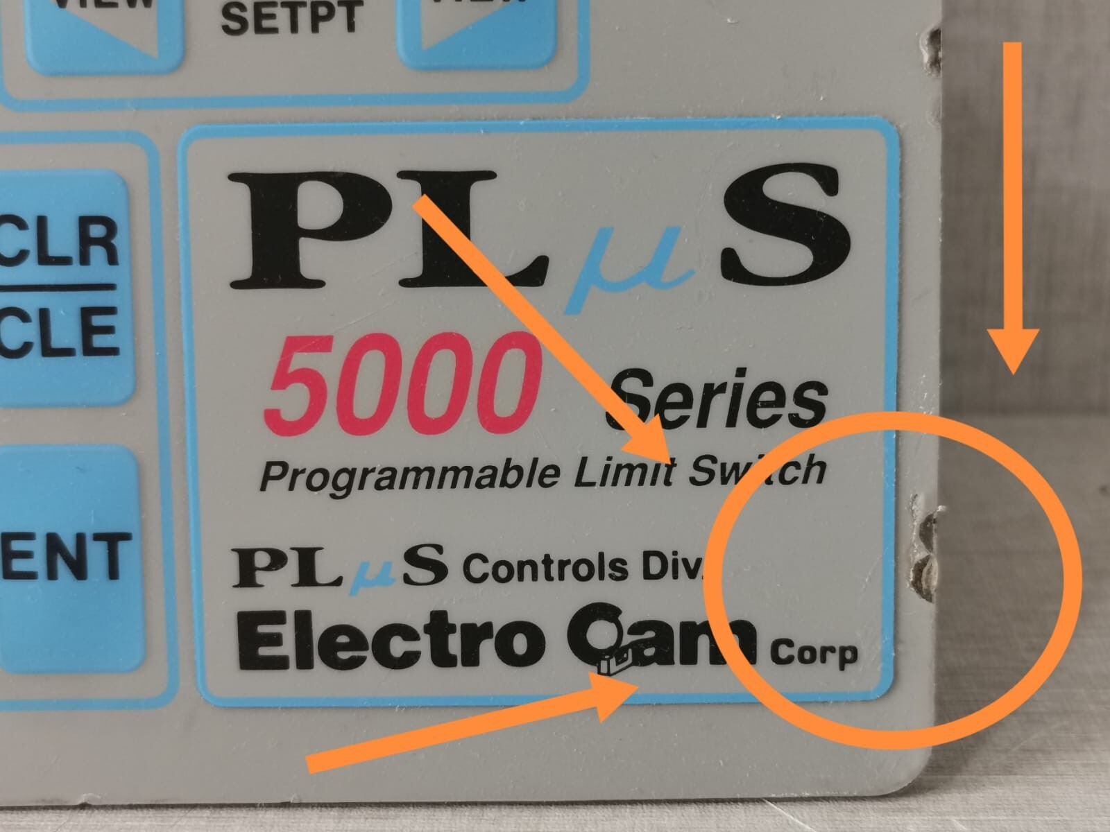 Electro Cam PS-5104-20-016 Electro Cam PLUS 5000 Series PS-5104-20-016 Programmable Limit Switch 3
