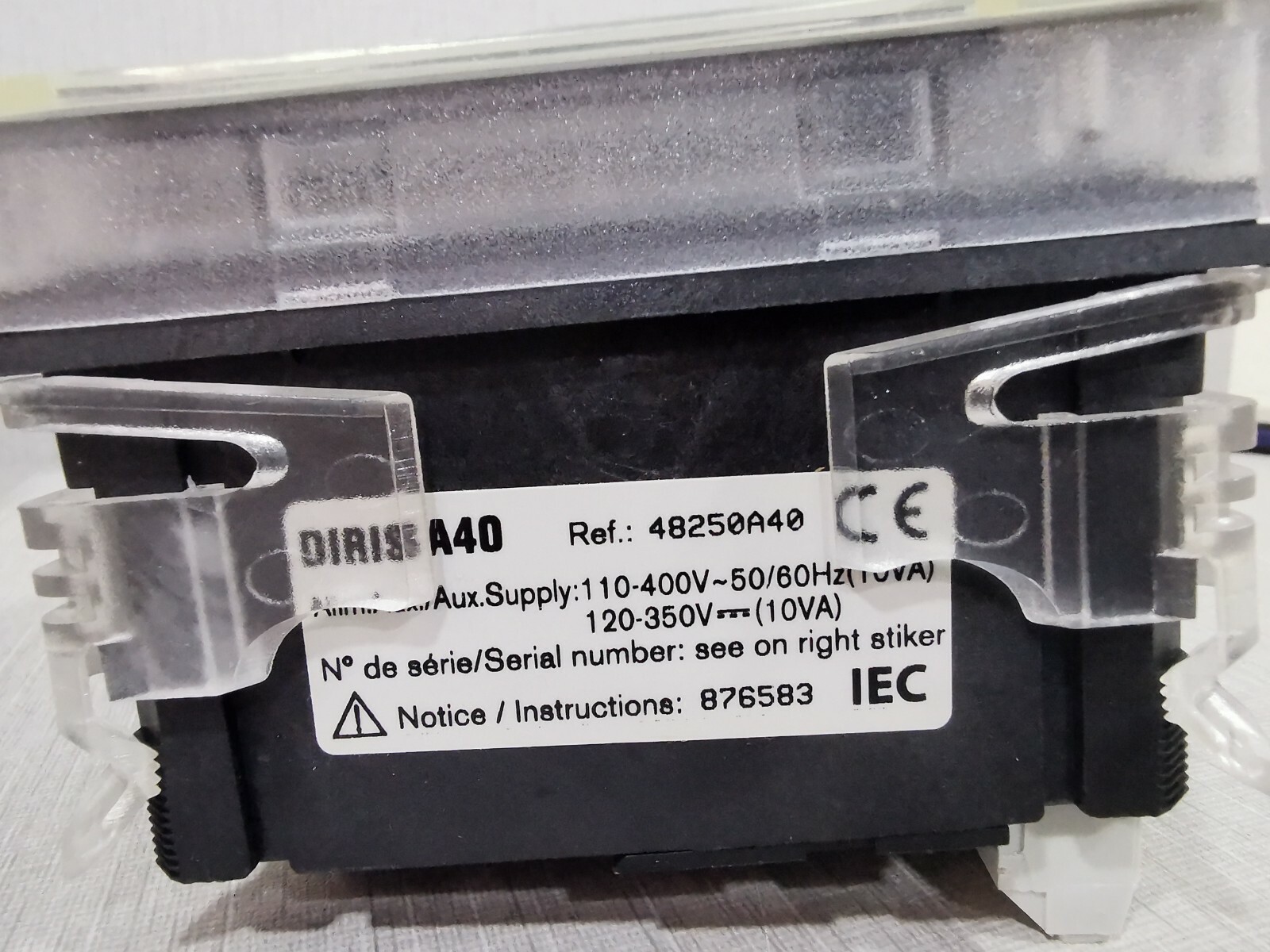 SOCOMEC 48250A40 SOCOMEC DIRIS A40 48250A40 MULTI FUNCTION METER 4